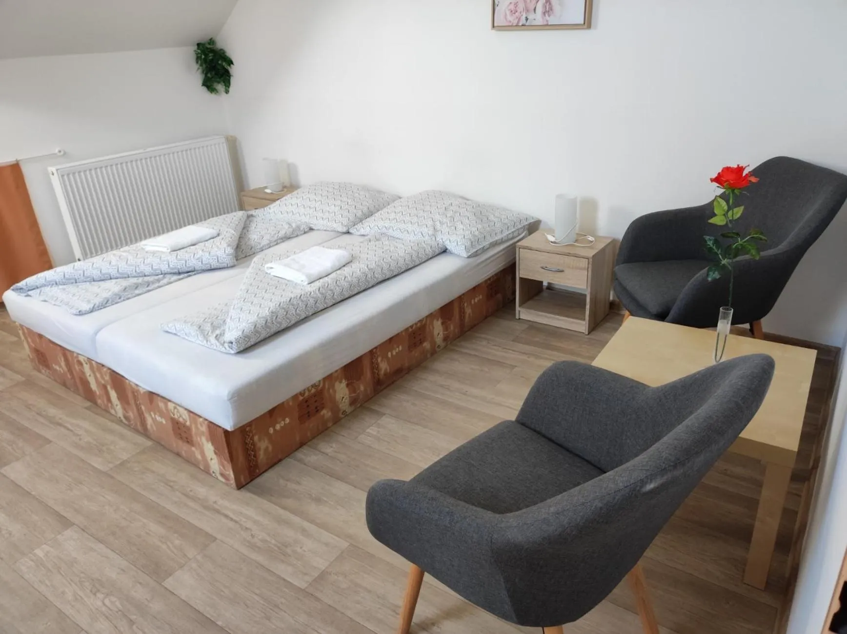Bed in Penzion U Hradeb