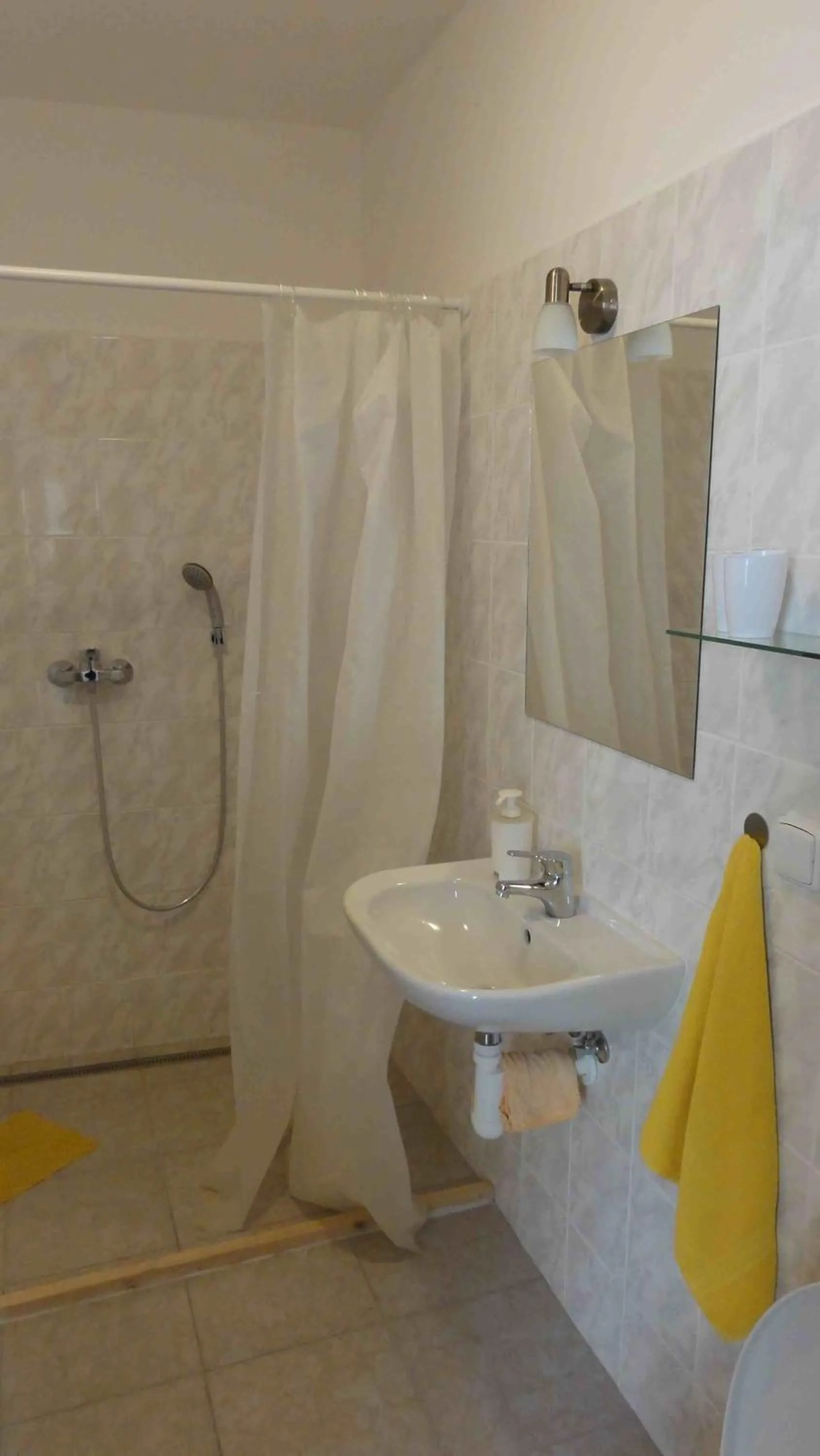 Shower in Penzion U Hradeb