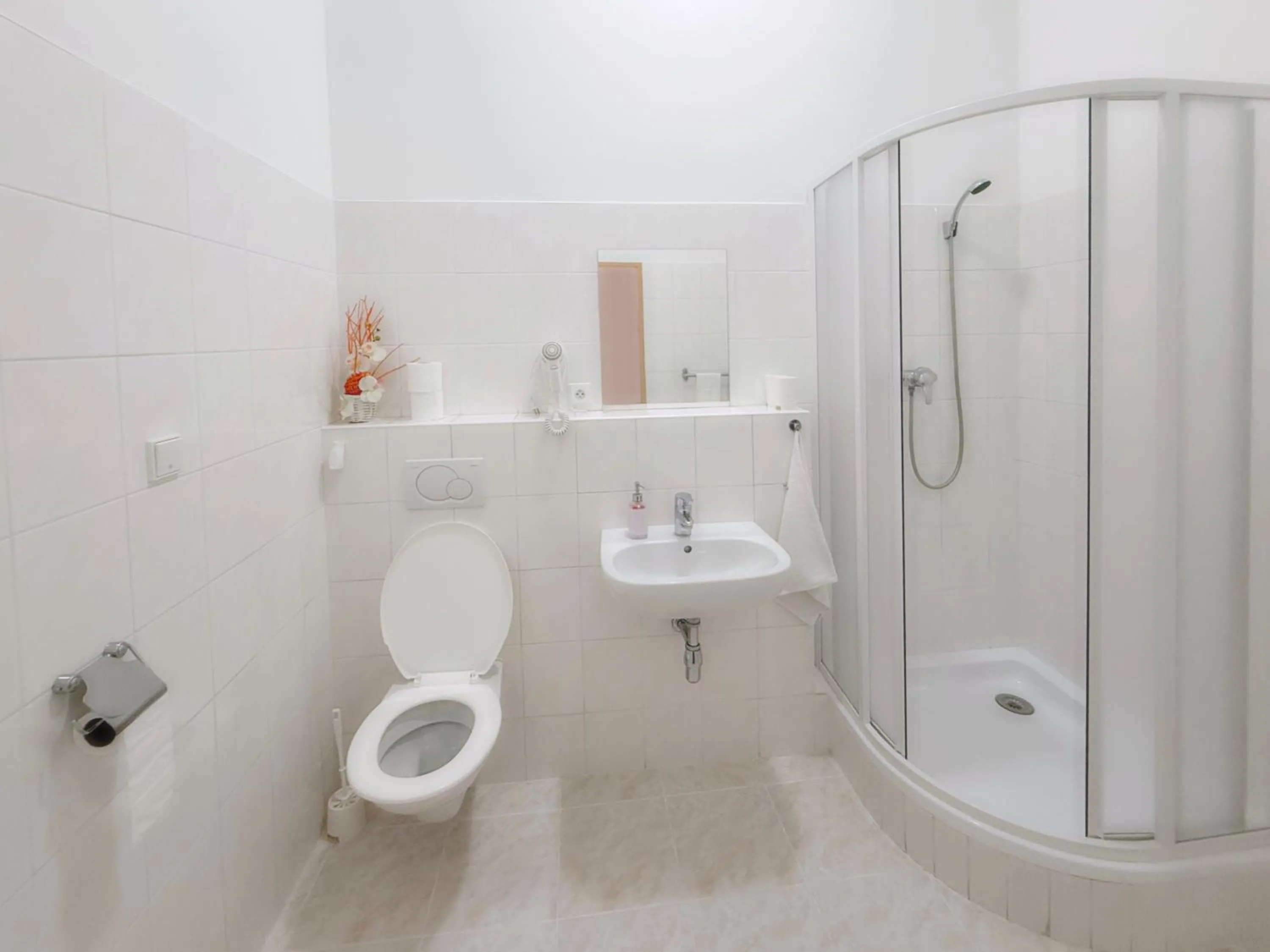 Shower in Penzion U Hradeb