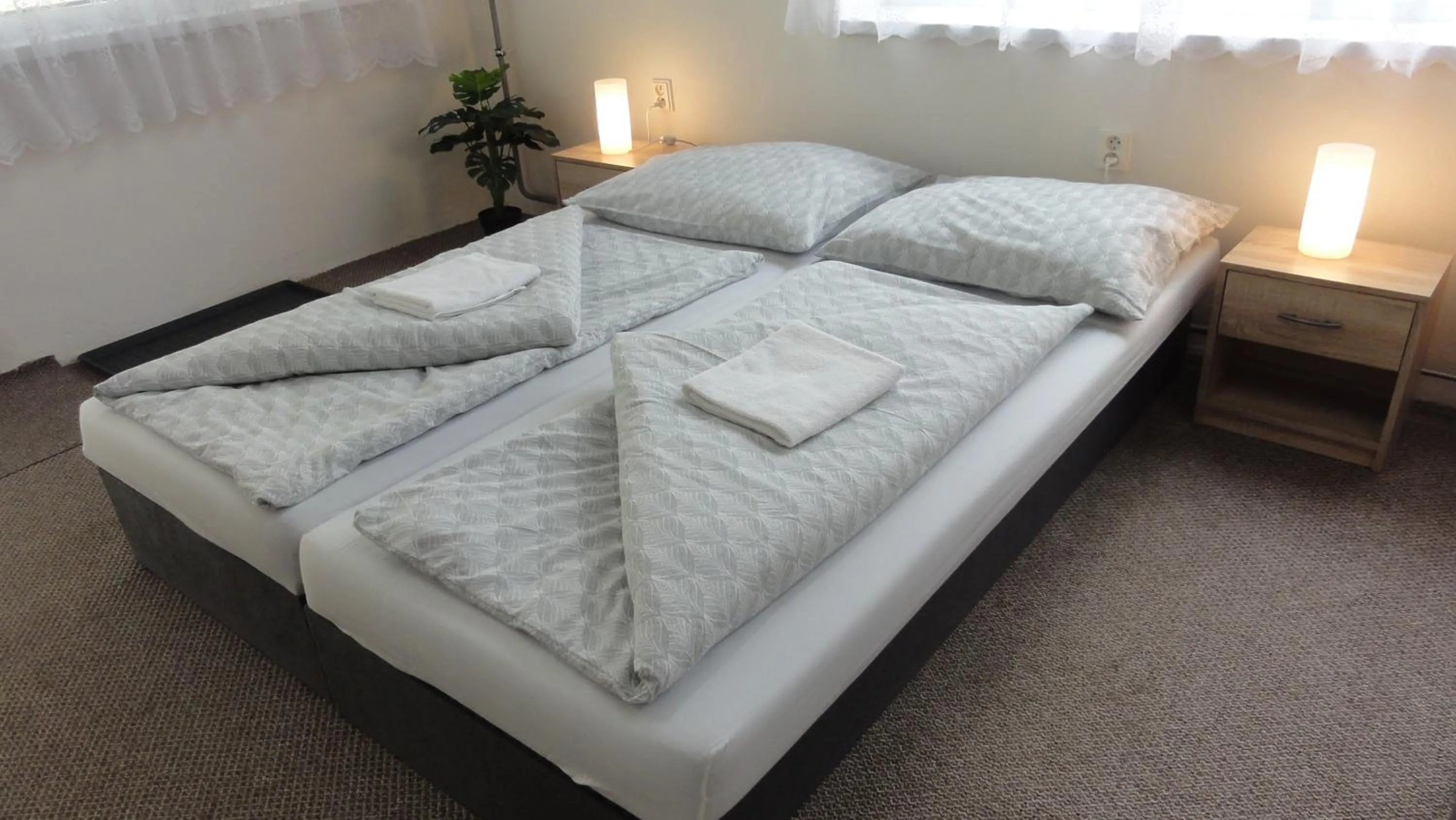 Bed in Penzion U Hradeb