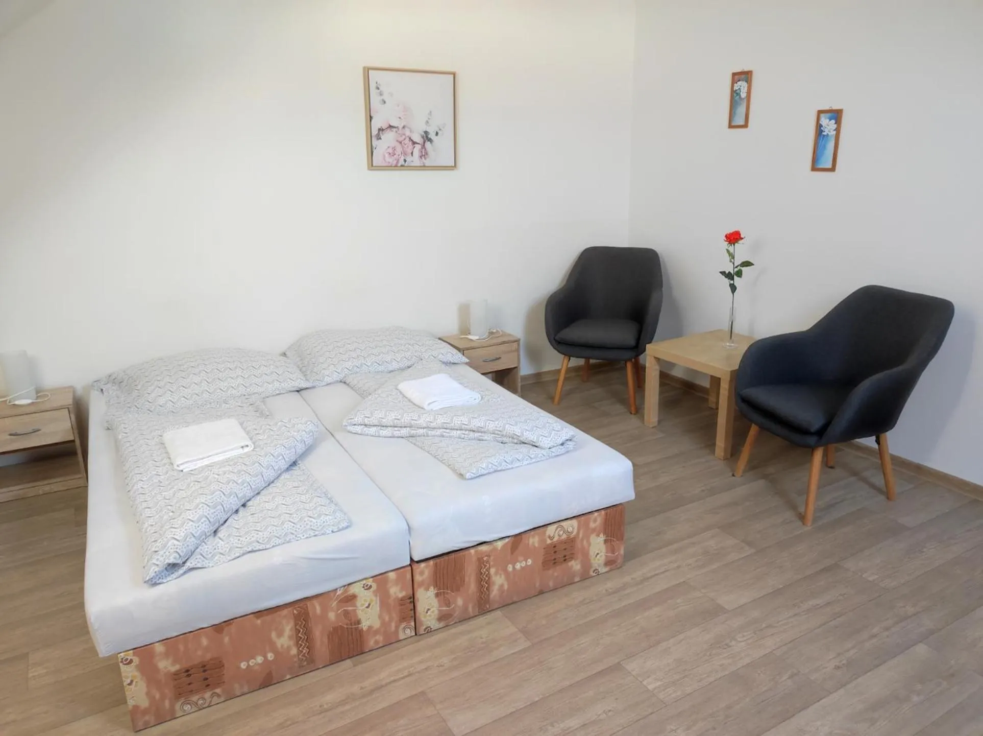 Bed in Penzion U Hradeb