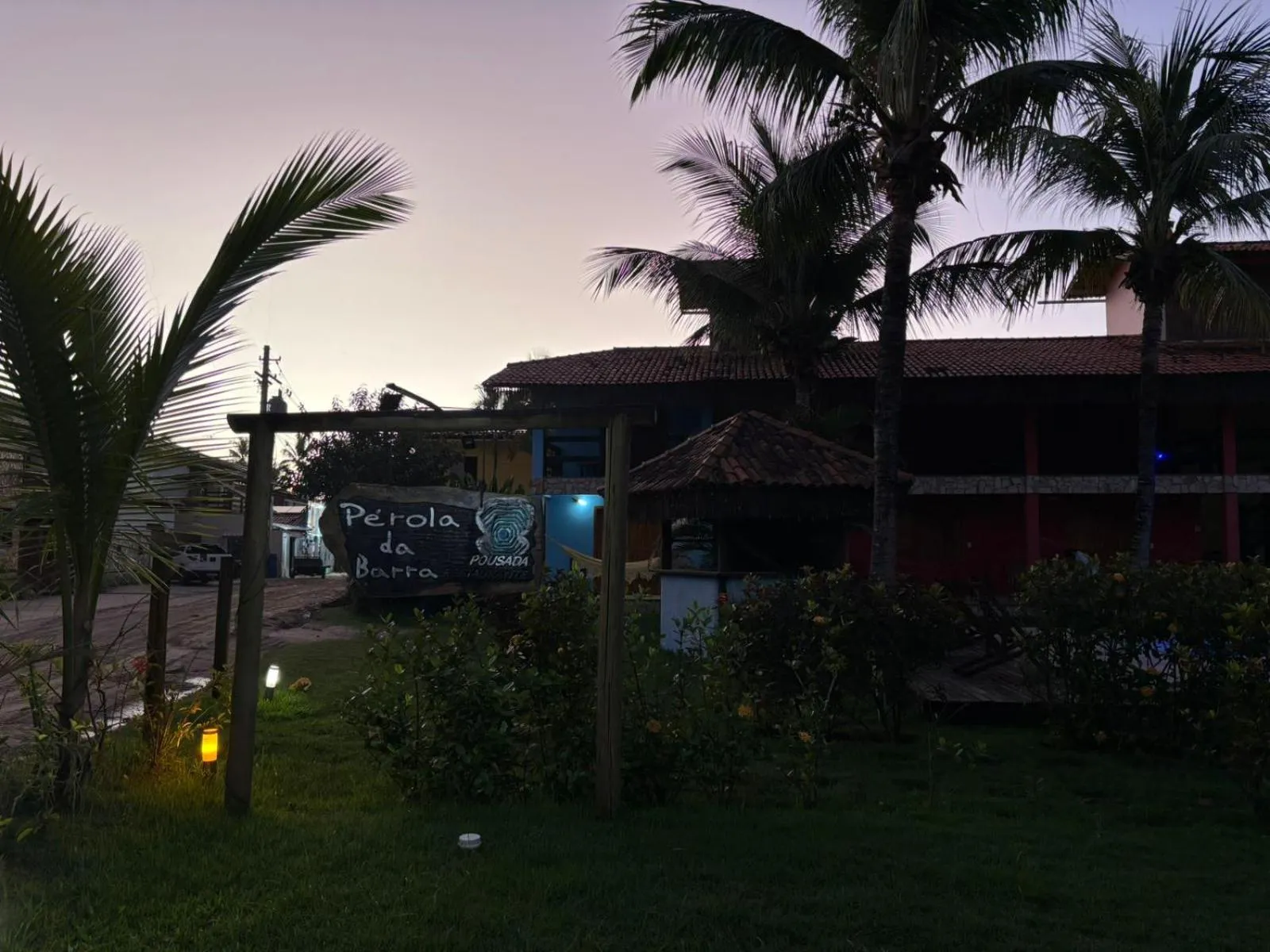 Night in Pousada Perola da Barra