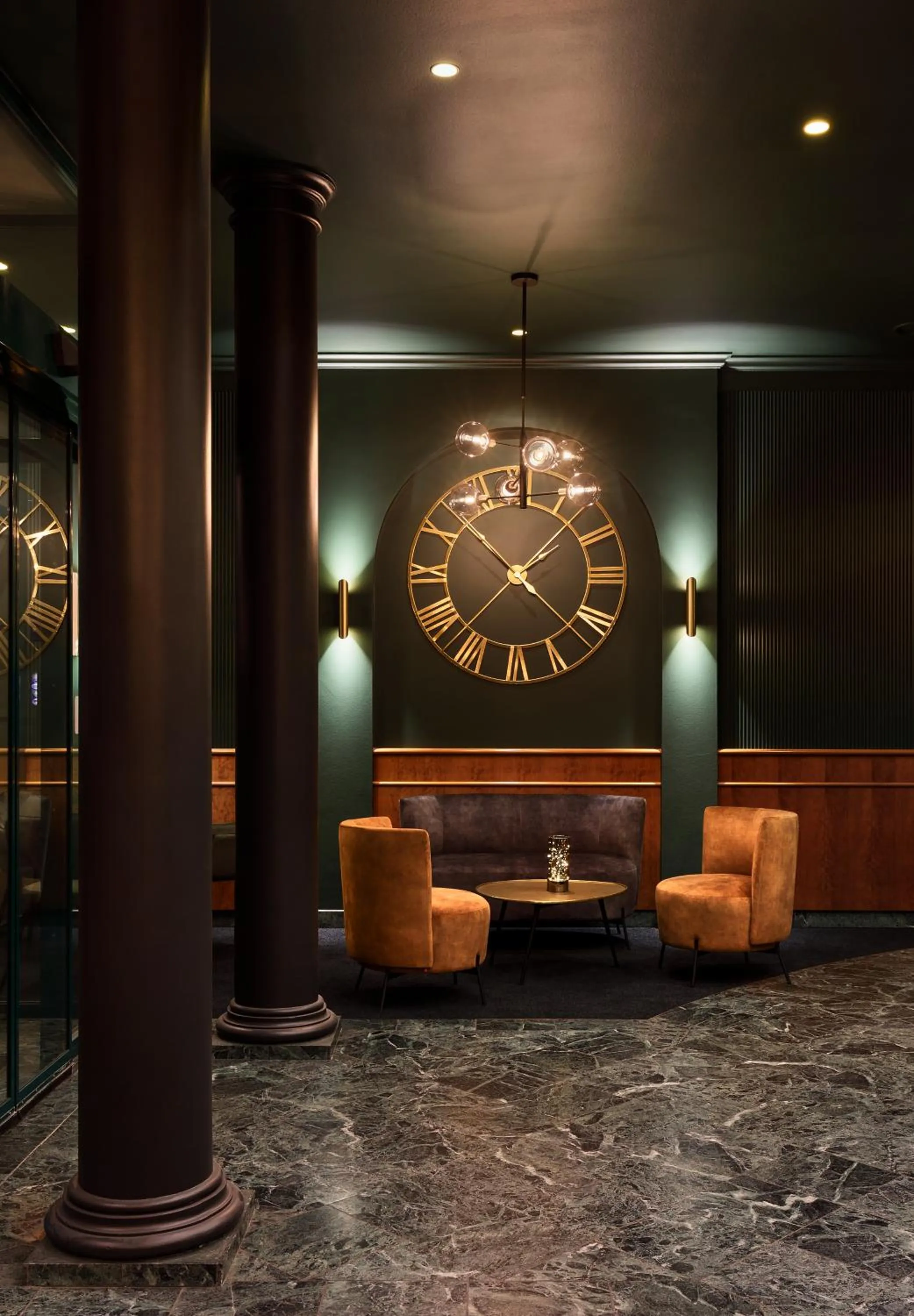 Seating area in Hotel Nova