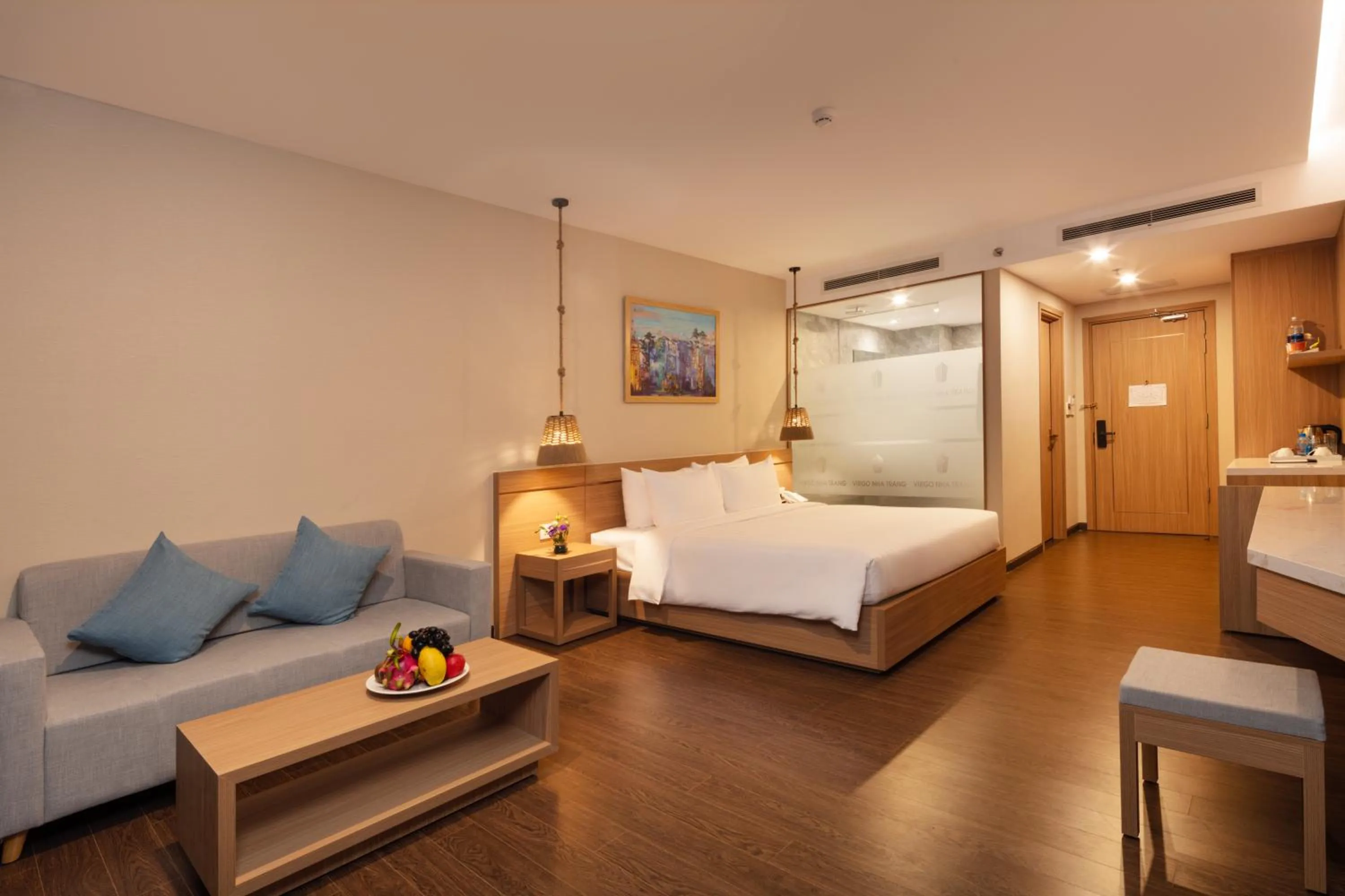 Bed in Virgo Hotel Nha Trang