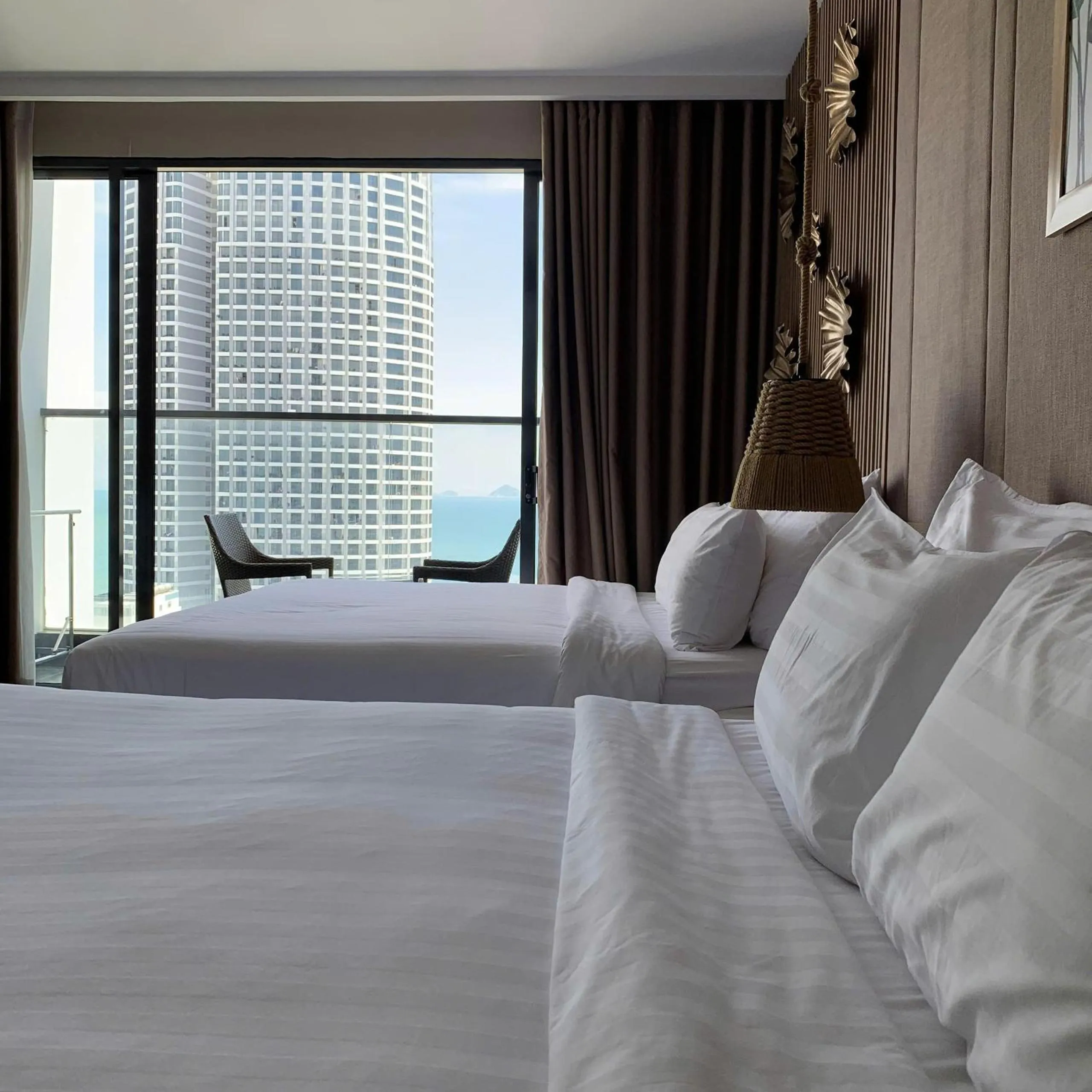 Bed in Virgo Hotel Nha Trang