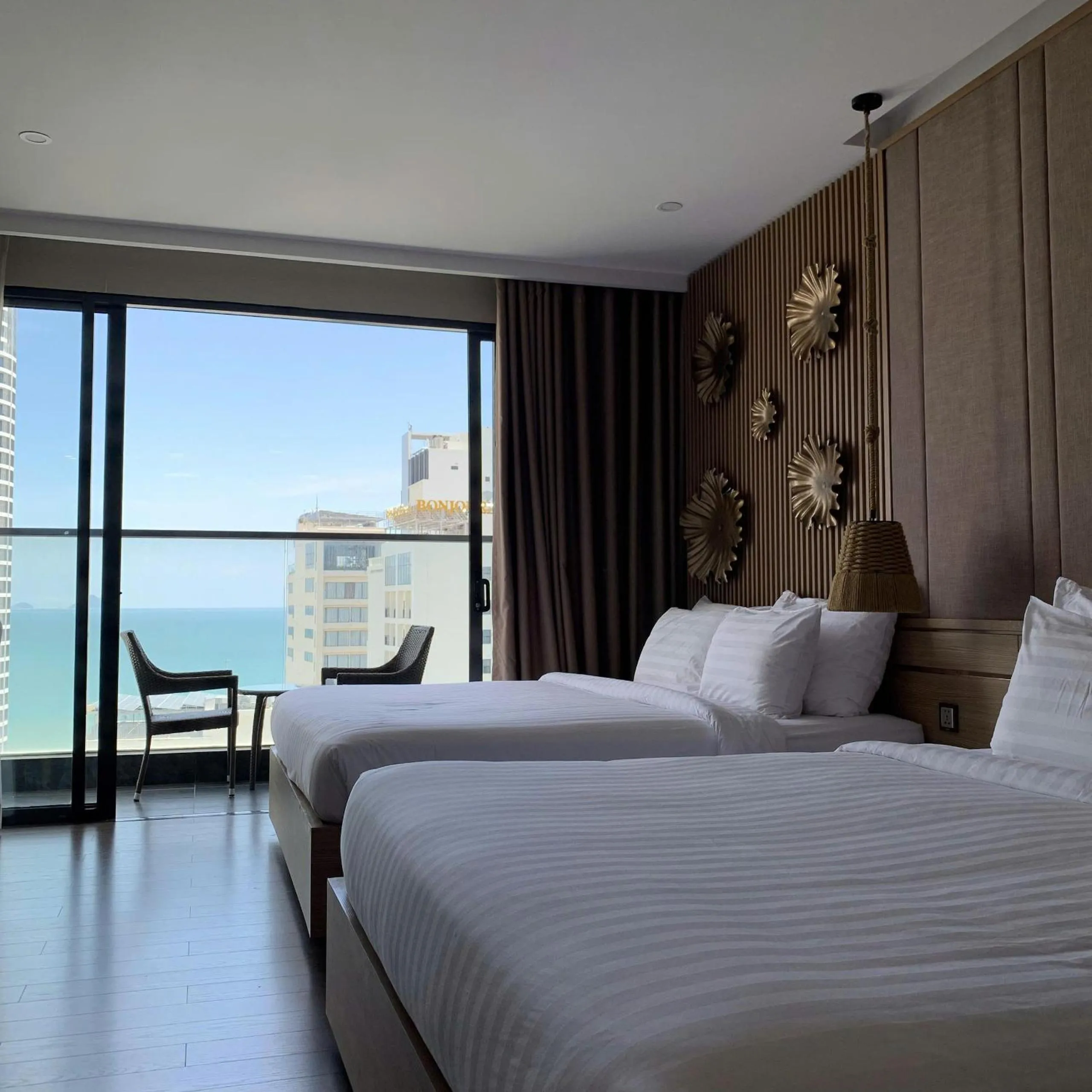 Bed in Virgo Hotel Nha Trang