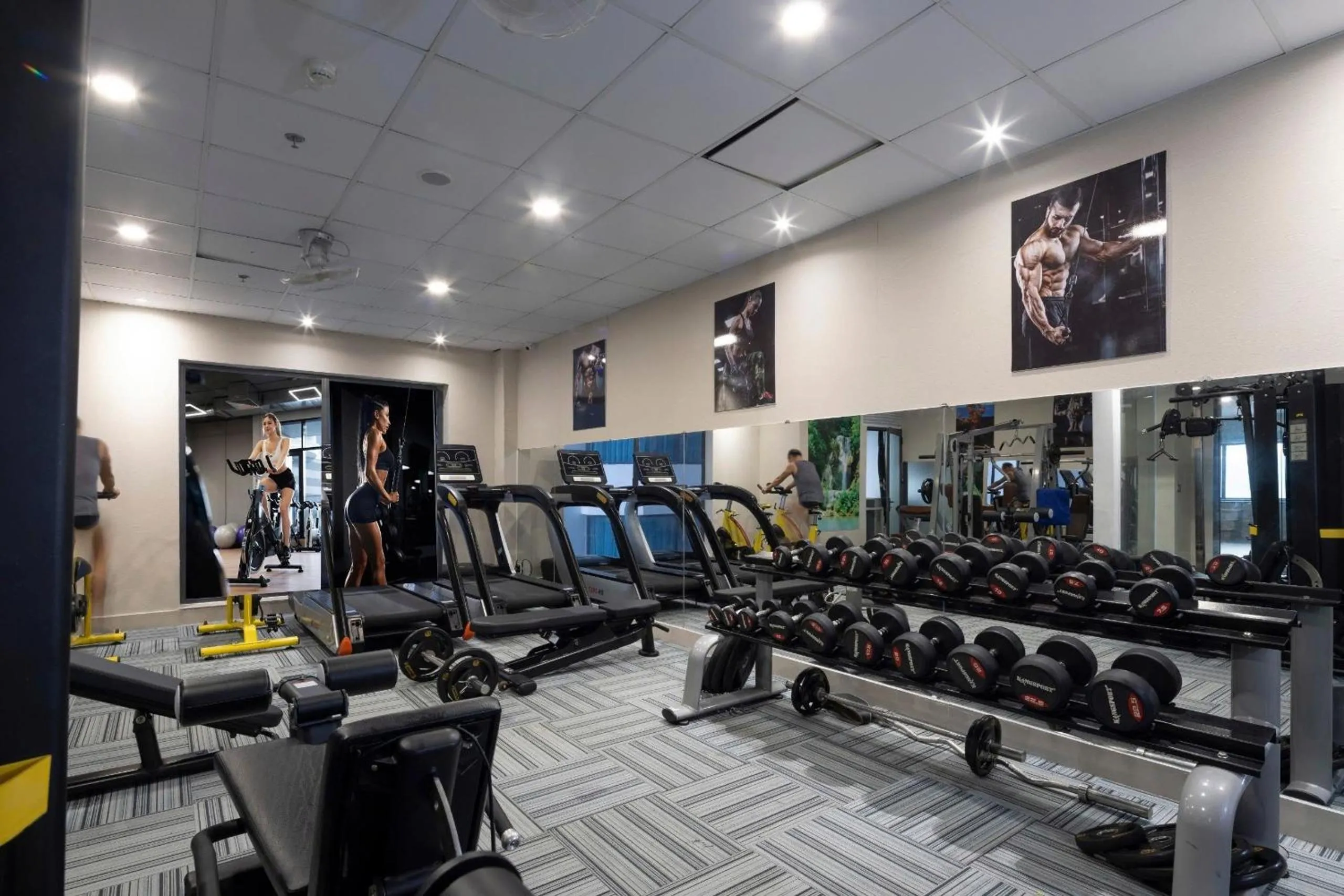 Fitness centre/facilities in Virgo Hotel Nha Trang