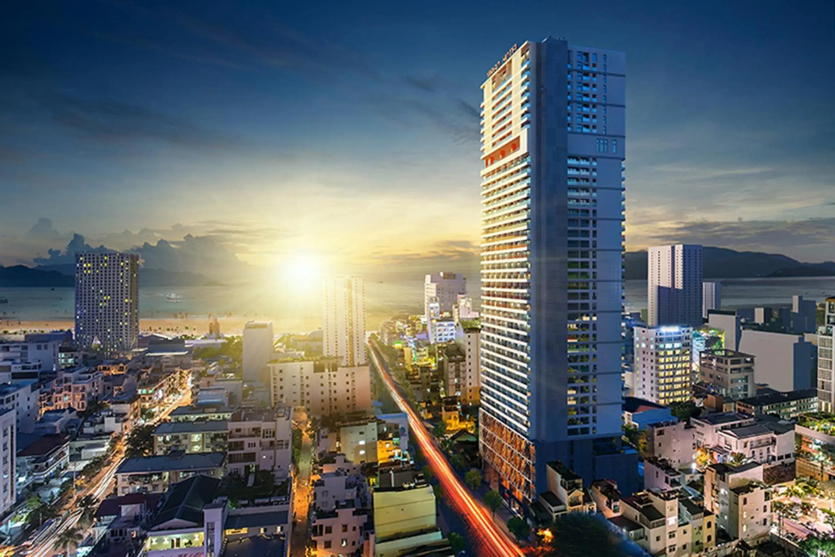 Property building in Virgo Hotel Nha Trang Property building in Virgo Hotel Nha Trang