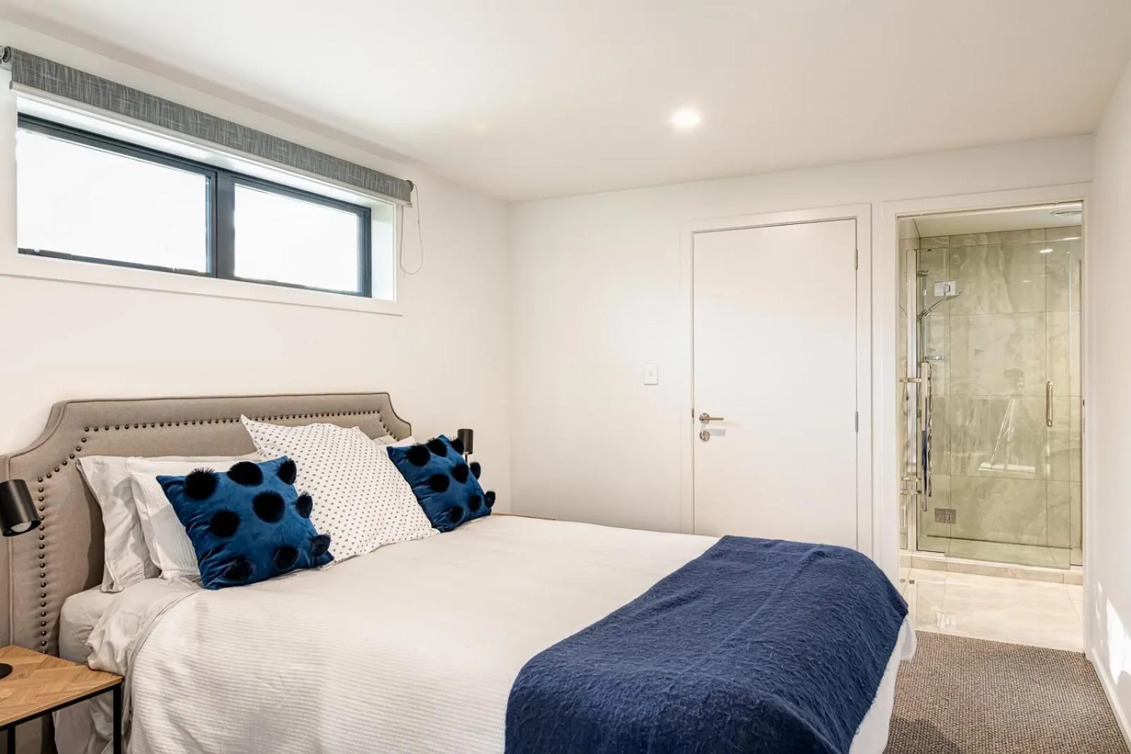 Bedroom, Bed in Blue House on the Quay
