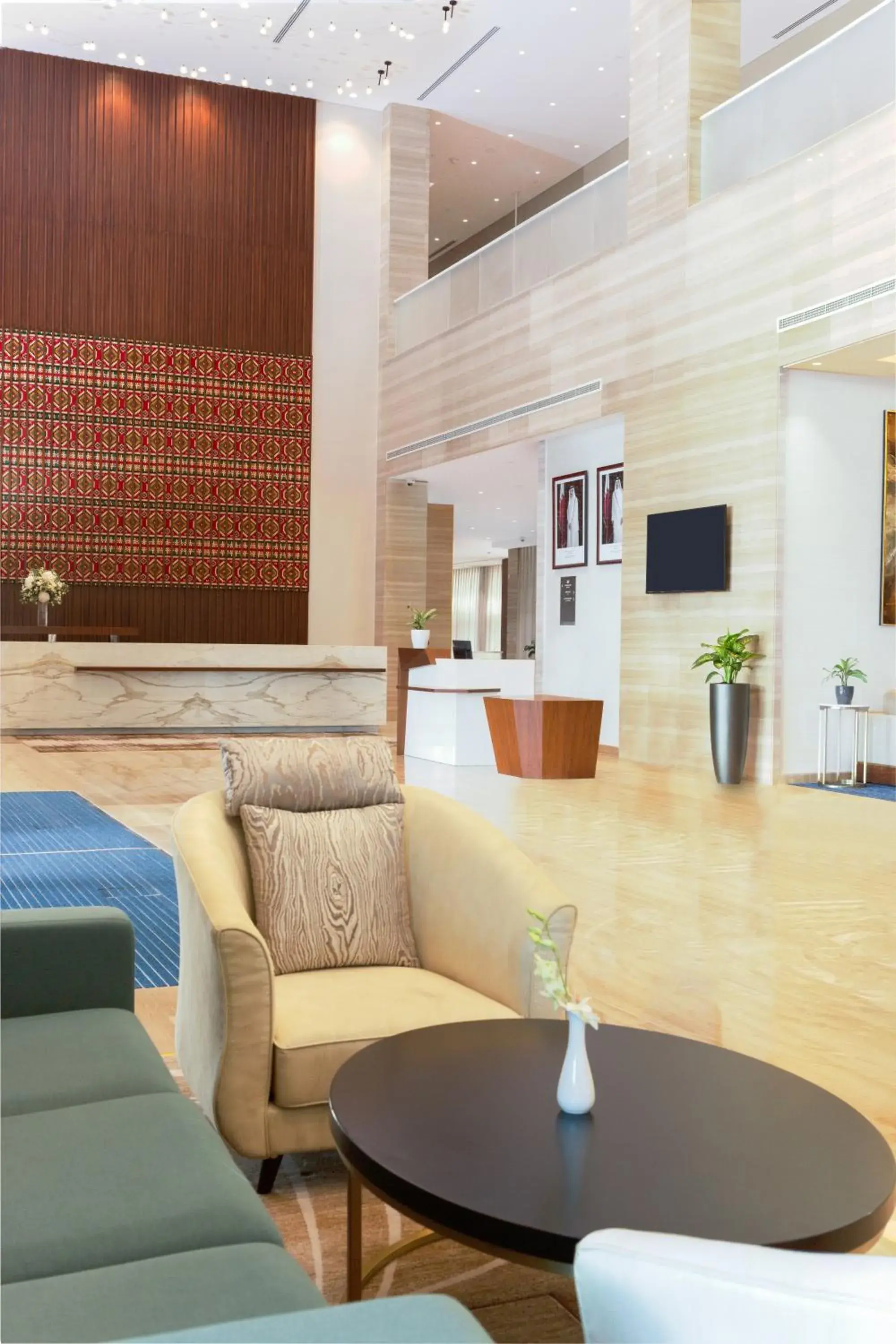Lobby or reception in dusitD2 Salwa Doha Lobby or reception in dusitD2 Salwa Doha