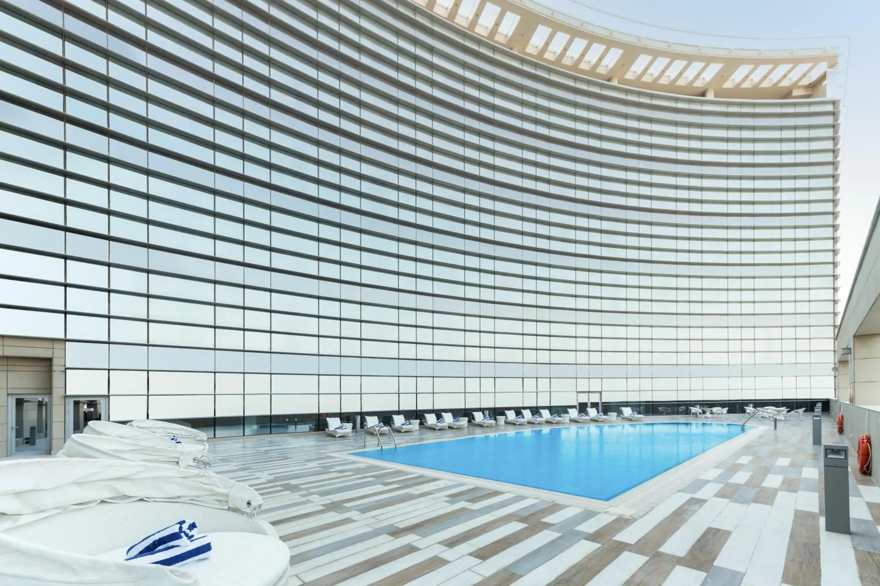 Swimming pool in dusitD2 Salwa Doha Swimming pool in dusitD2 Salwa Doha