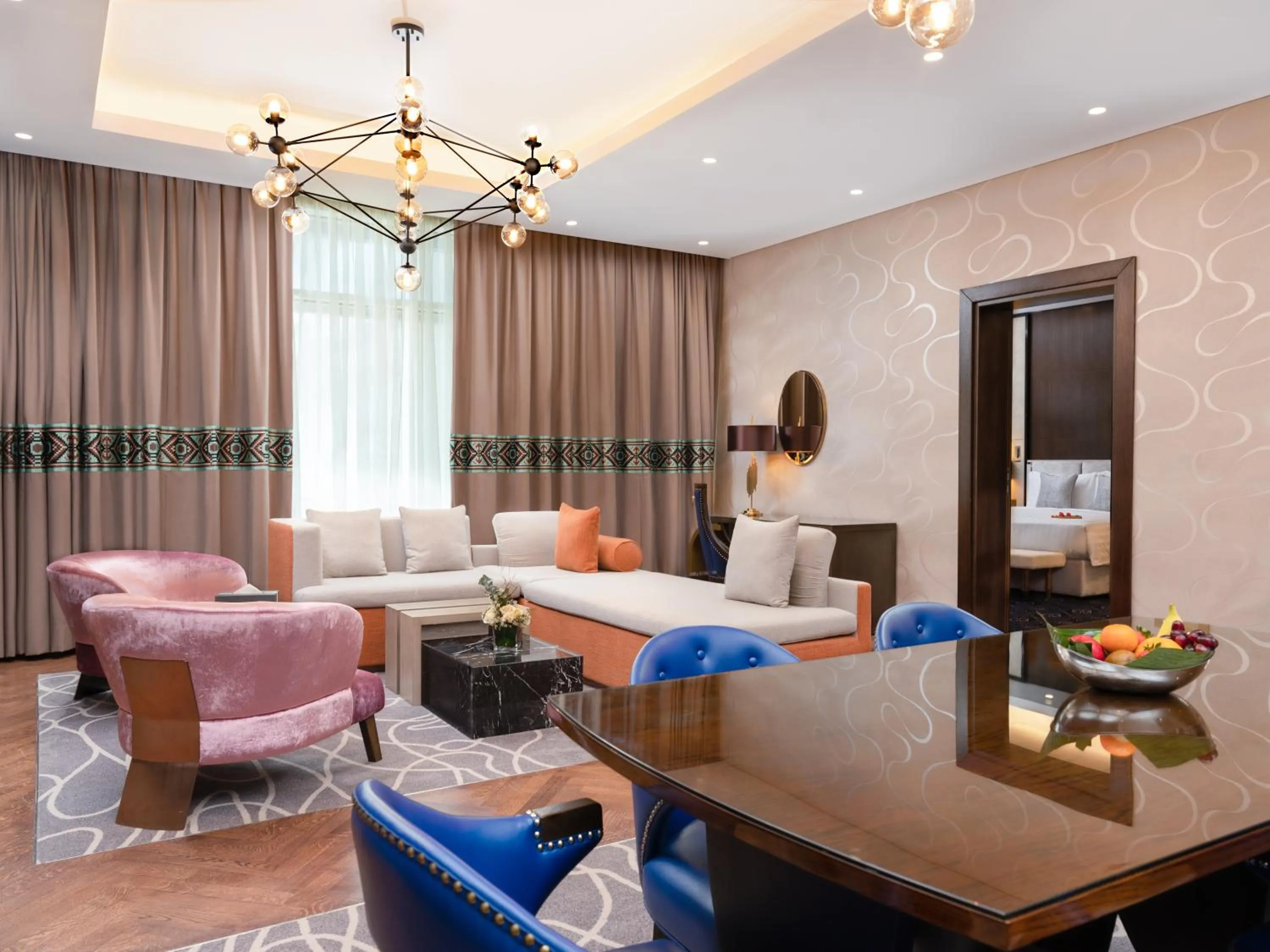 Living room in dusitD2 Salwa Doha