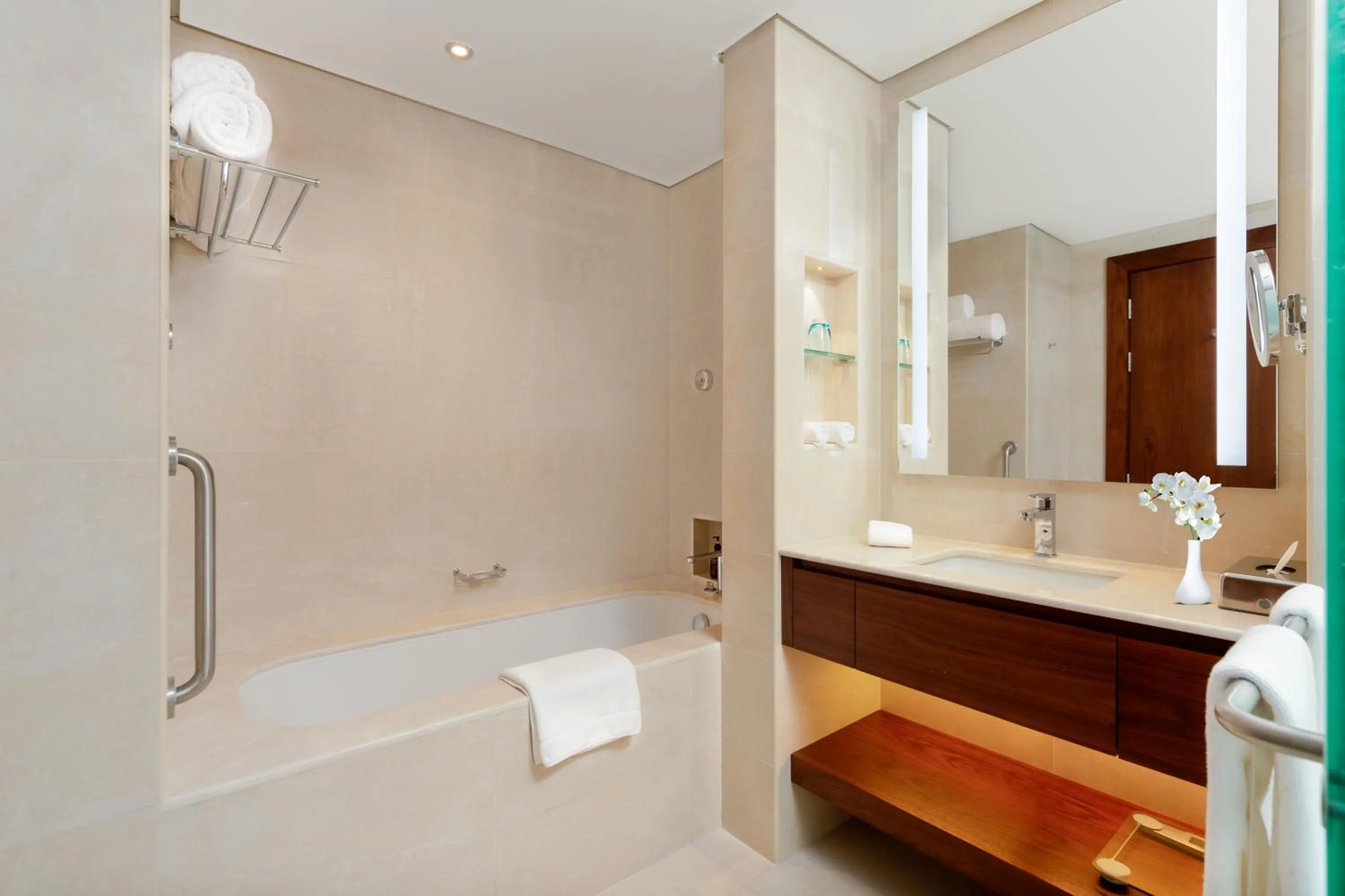 Bathroom in dusitD2 Salwa Doha