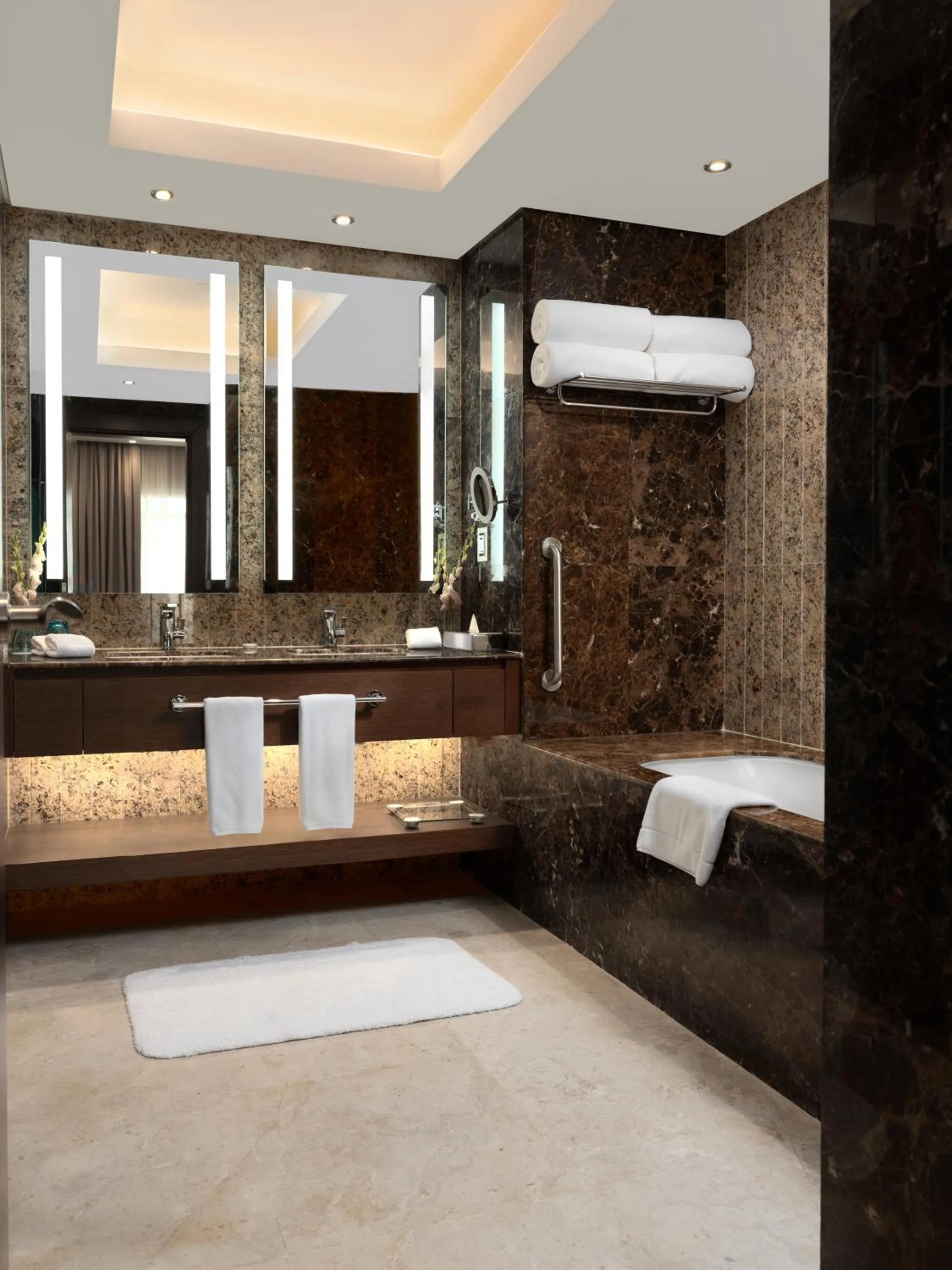 Bathroom in dusitD2 Salwa Doha