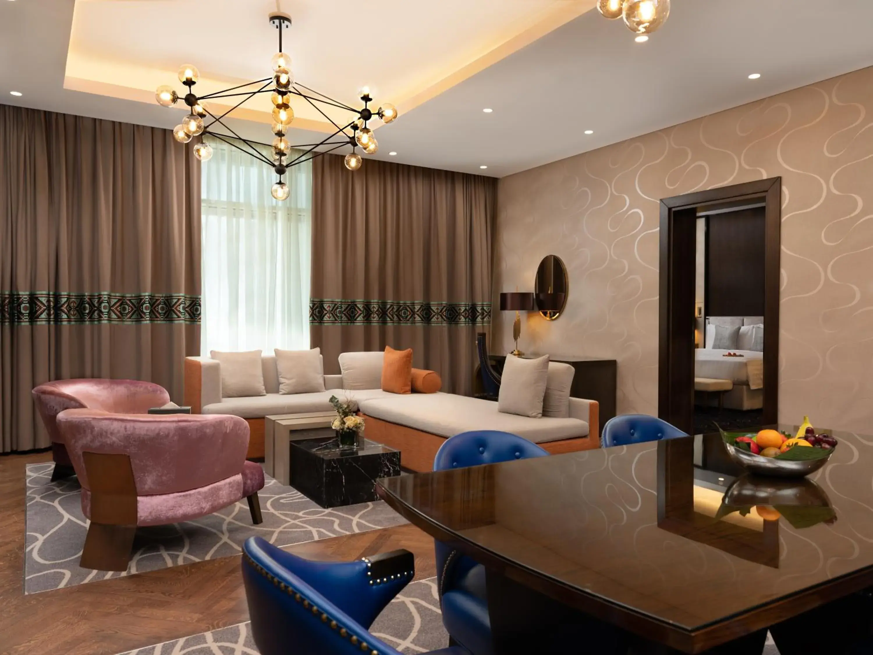 Living room in dusitD2 Salwa Doha Living room in dusitD2 Salwa Doha