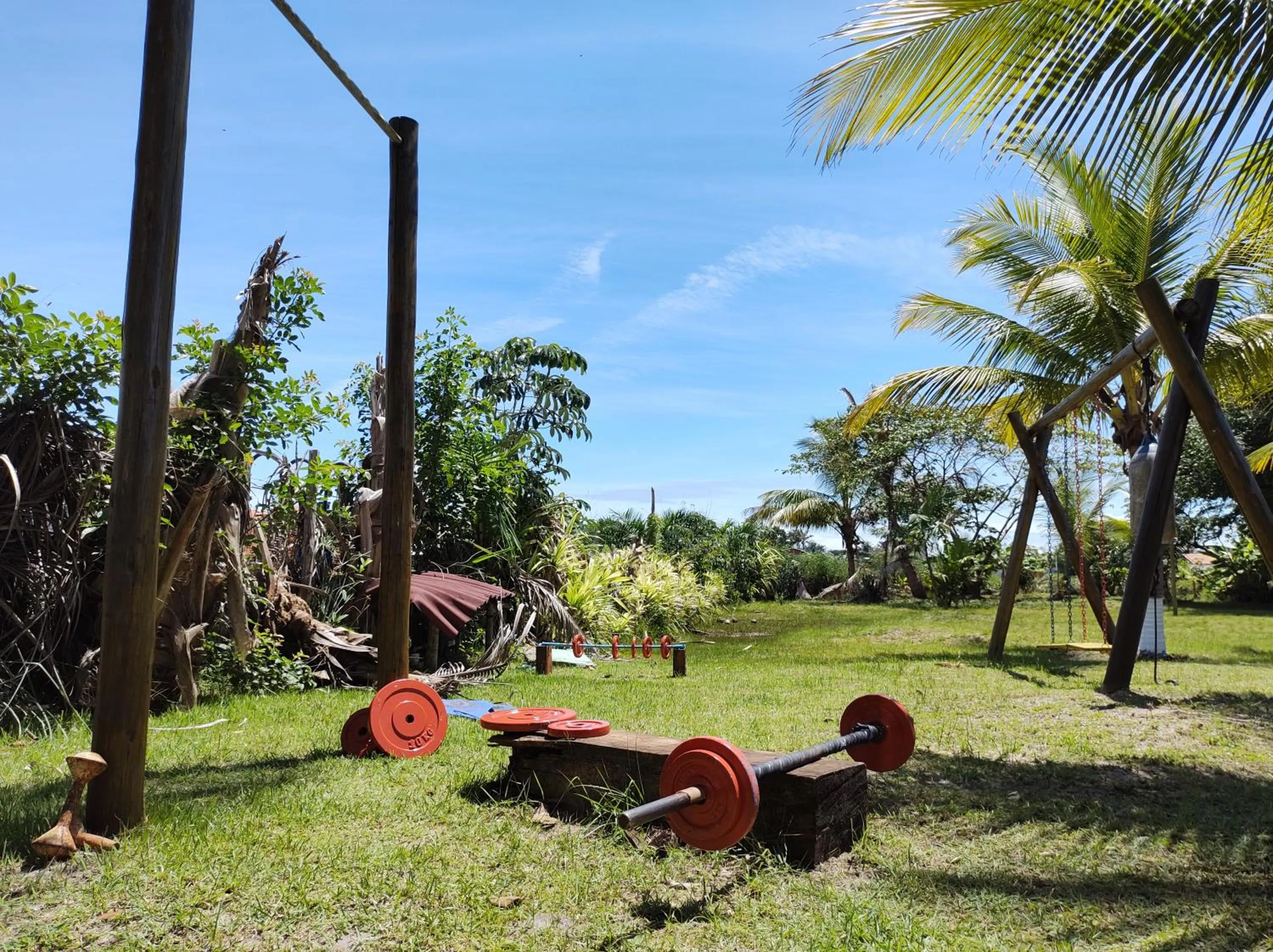 Fitness centre/facilities in Sol da Onda Pousada e Flats
