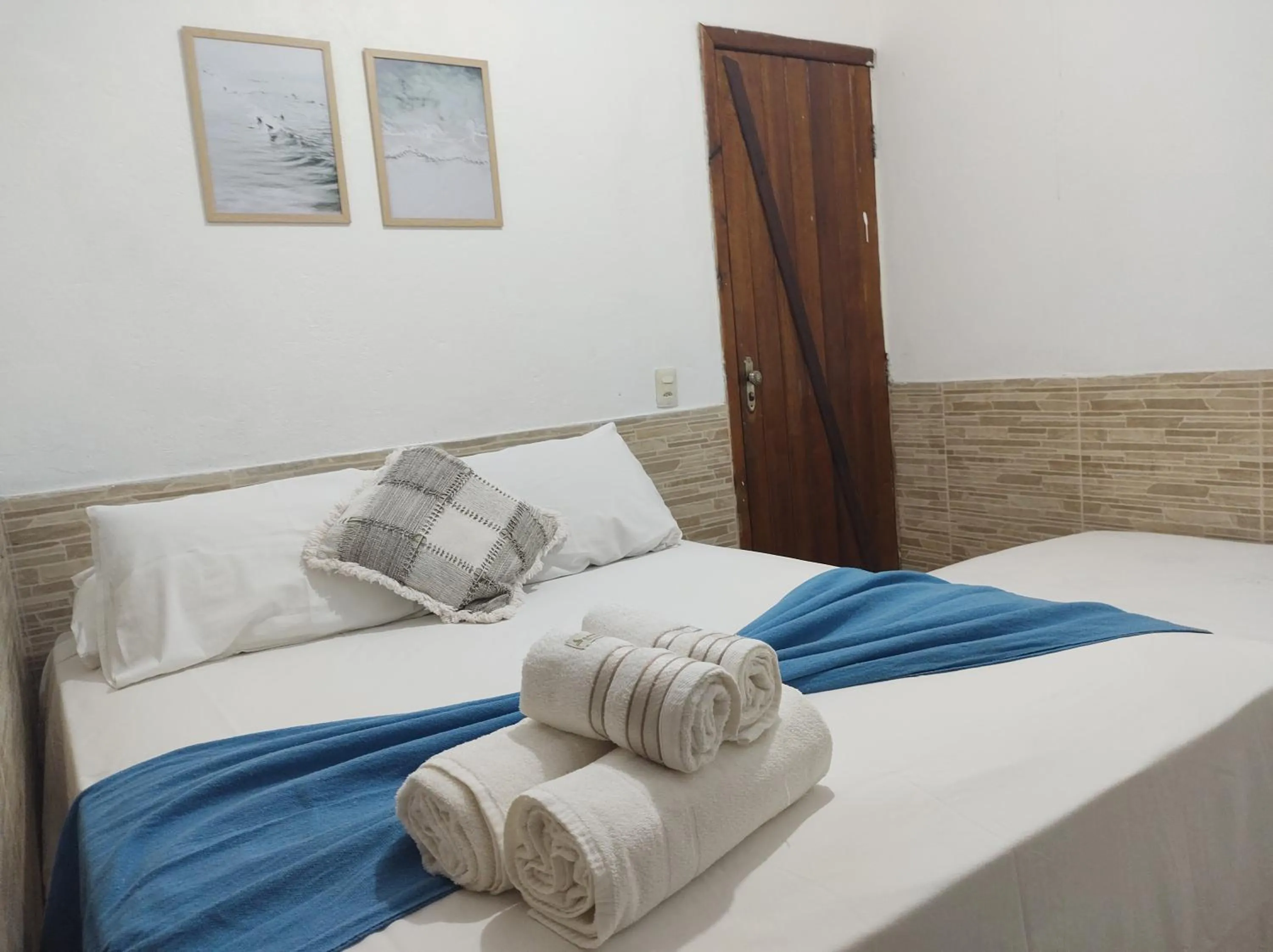 Bed in Sol da Onda Pousada e Flats