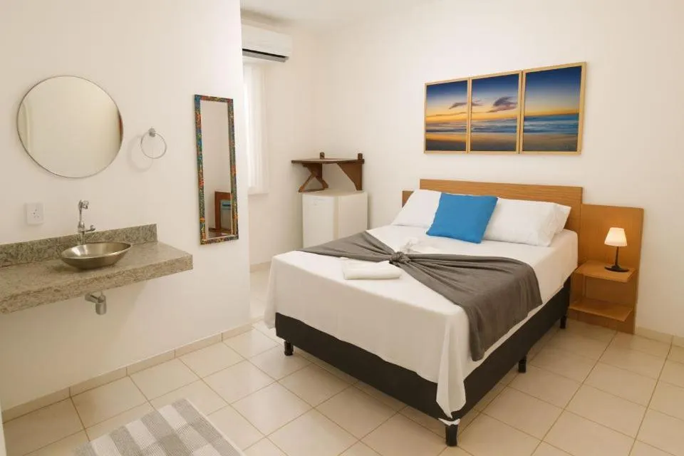 Bed in Sol da Onda Pousada e Flats