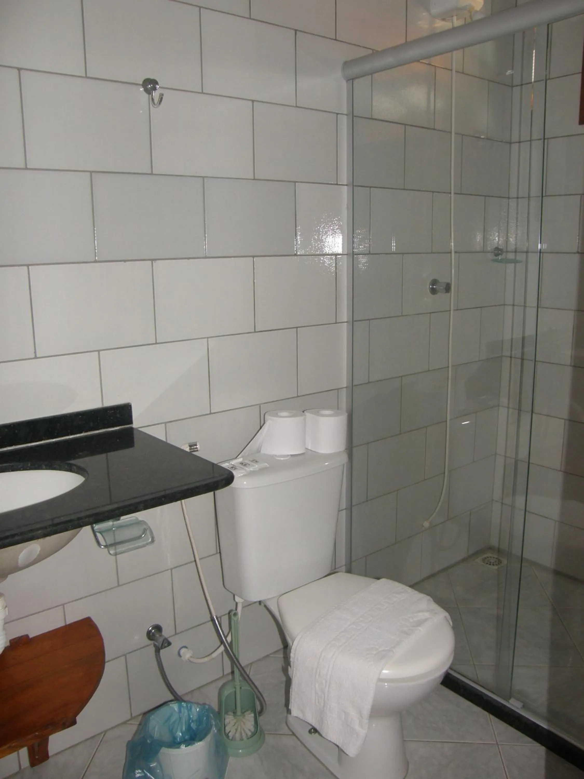 Bathroom in Sol da Onda Pousada e Flats