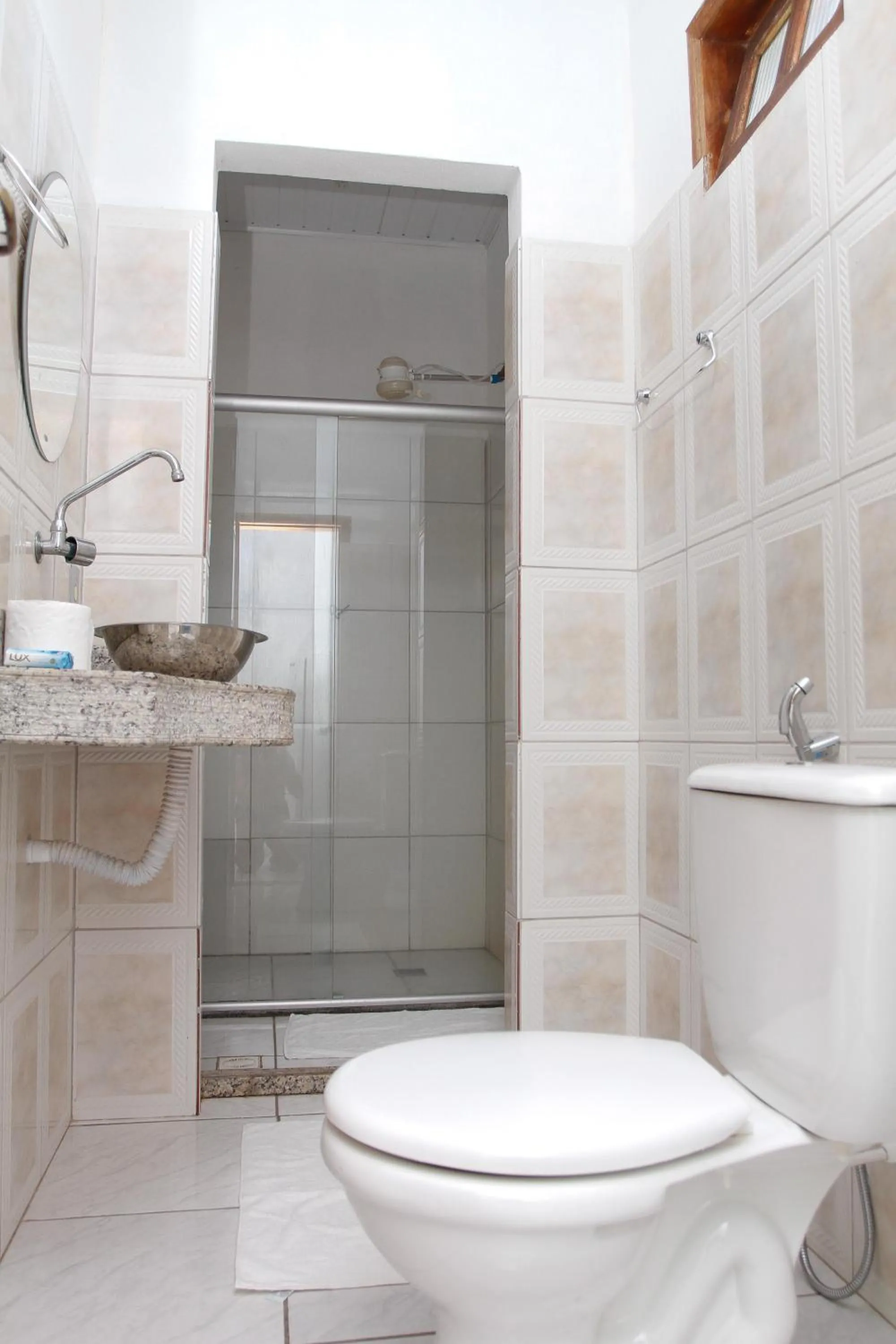 Bathroom in Sol da Onda Pousada e Flats