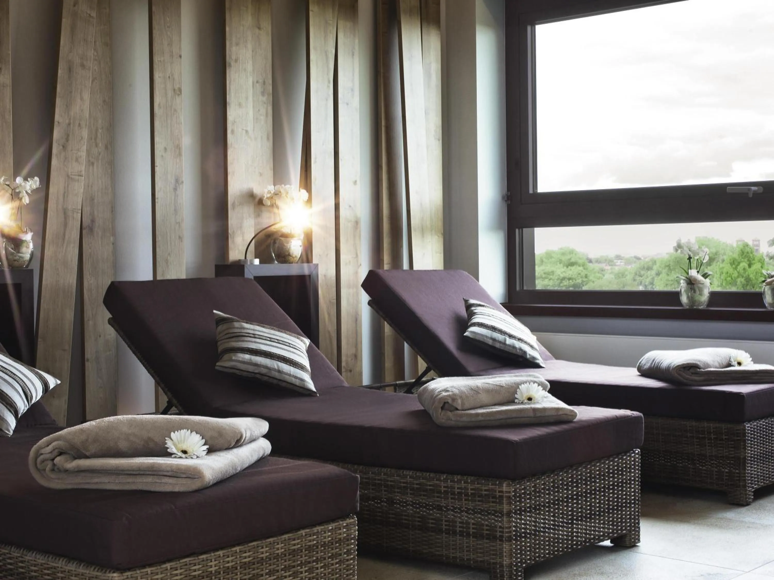 Spa and wellness centre/facilities in Mövenpick Hotel Münster am Aasee