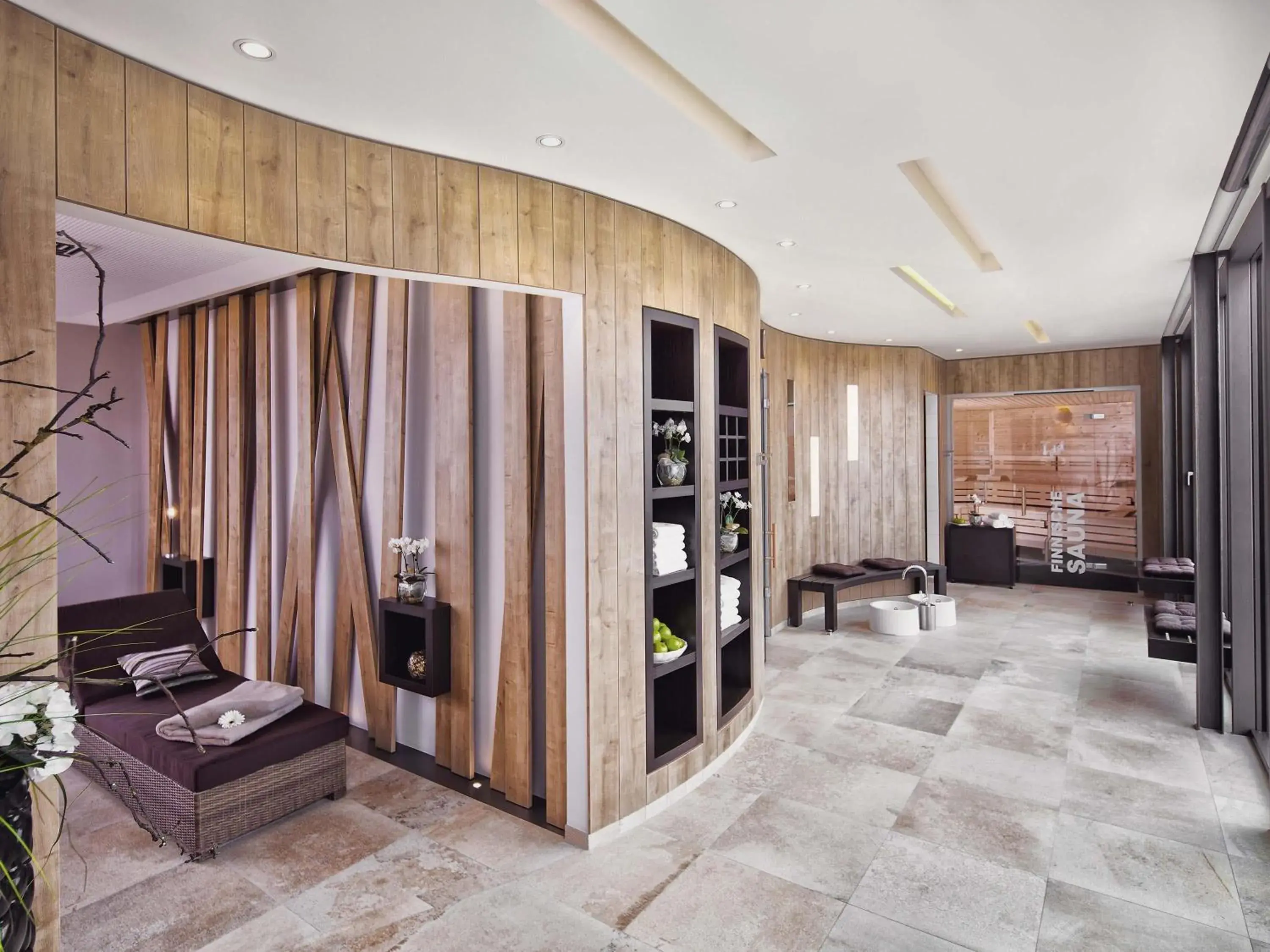 Spa and wellness centre/facilities in Mövenpick Hotel Münster am Aasee Spa and wellness centre/facilities in Mövenpick Hotel Münster am Aasee