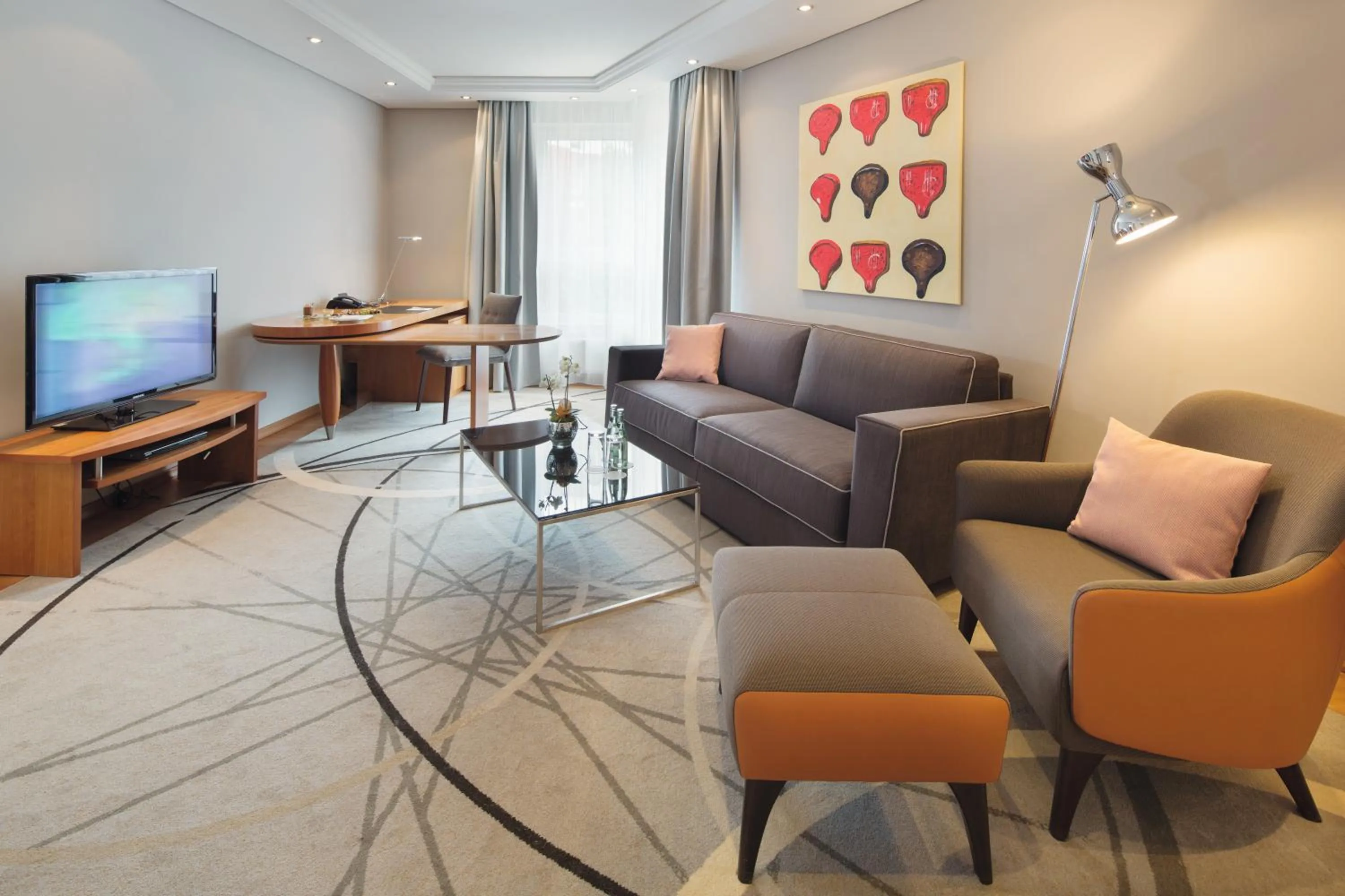 Living room in Mövenpick Hotel Münster am Aasee