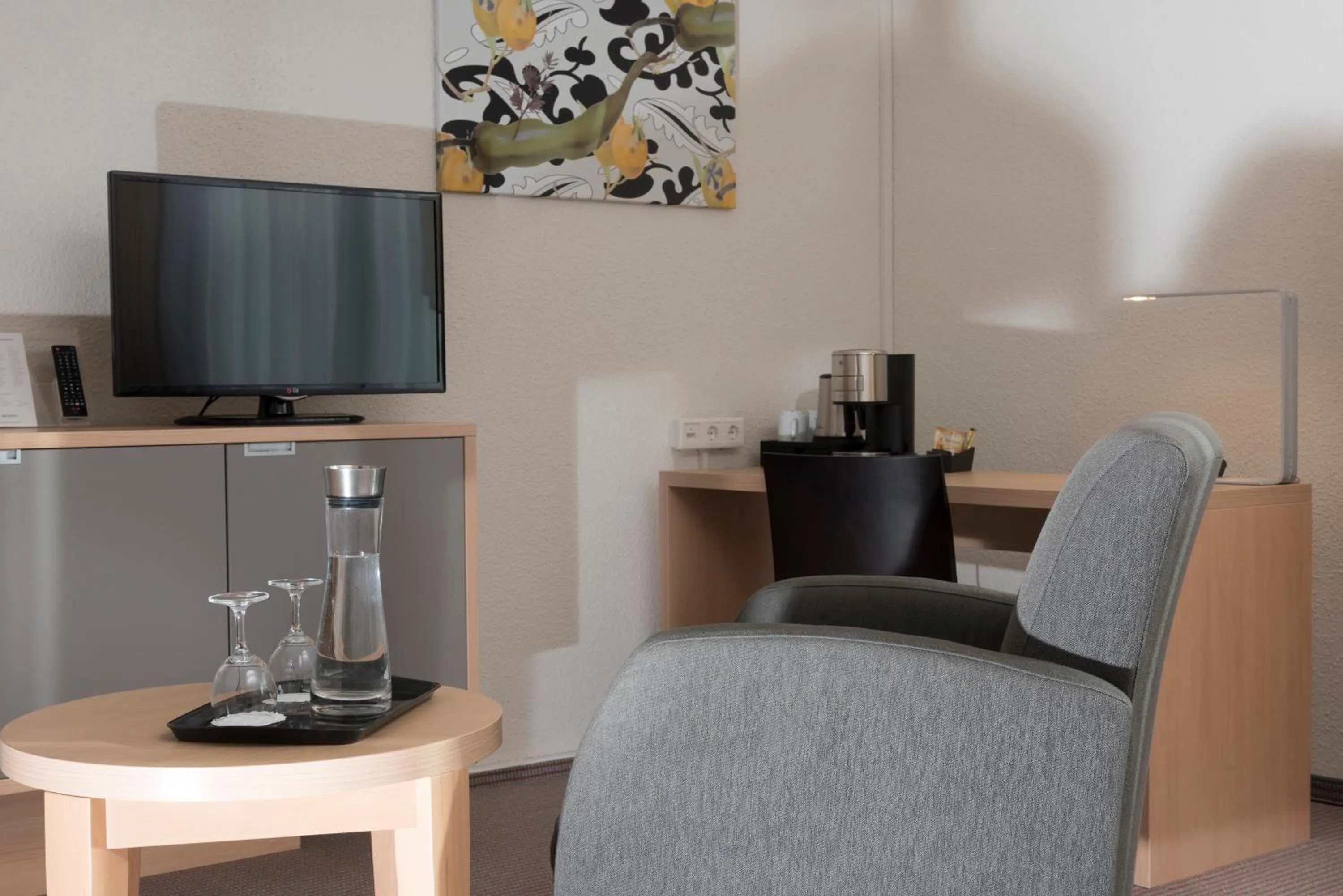 Seating area in Mercure Hotel Düsseldorf Neuss