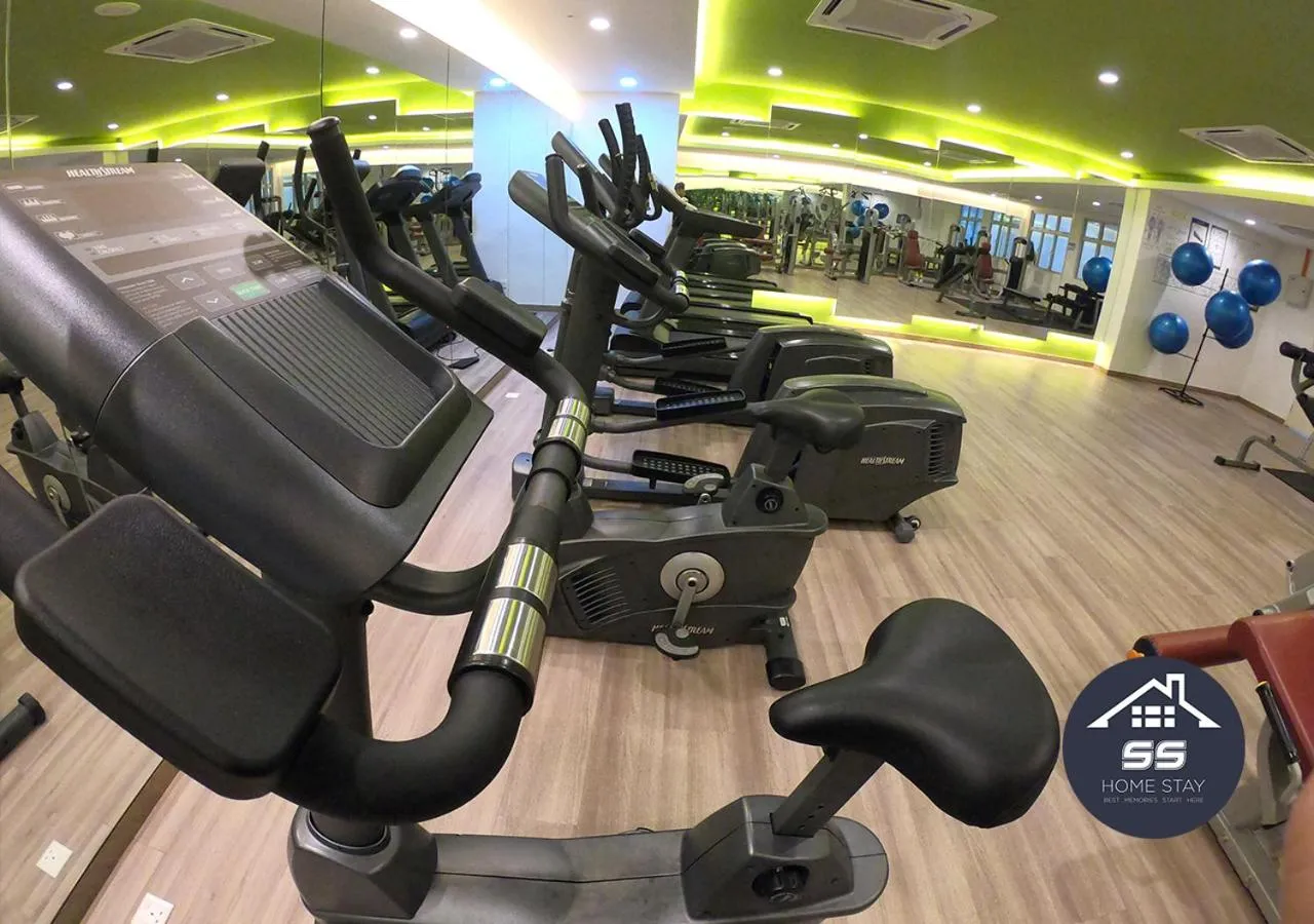 Fitness centre/facilities in KULAI HOME STAY @IOI MALL/JPO/AEON/SENAI AIRPORT
