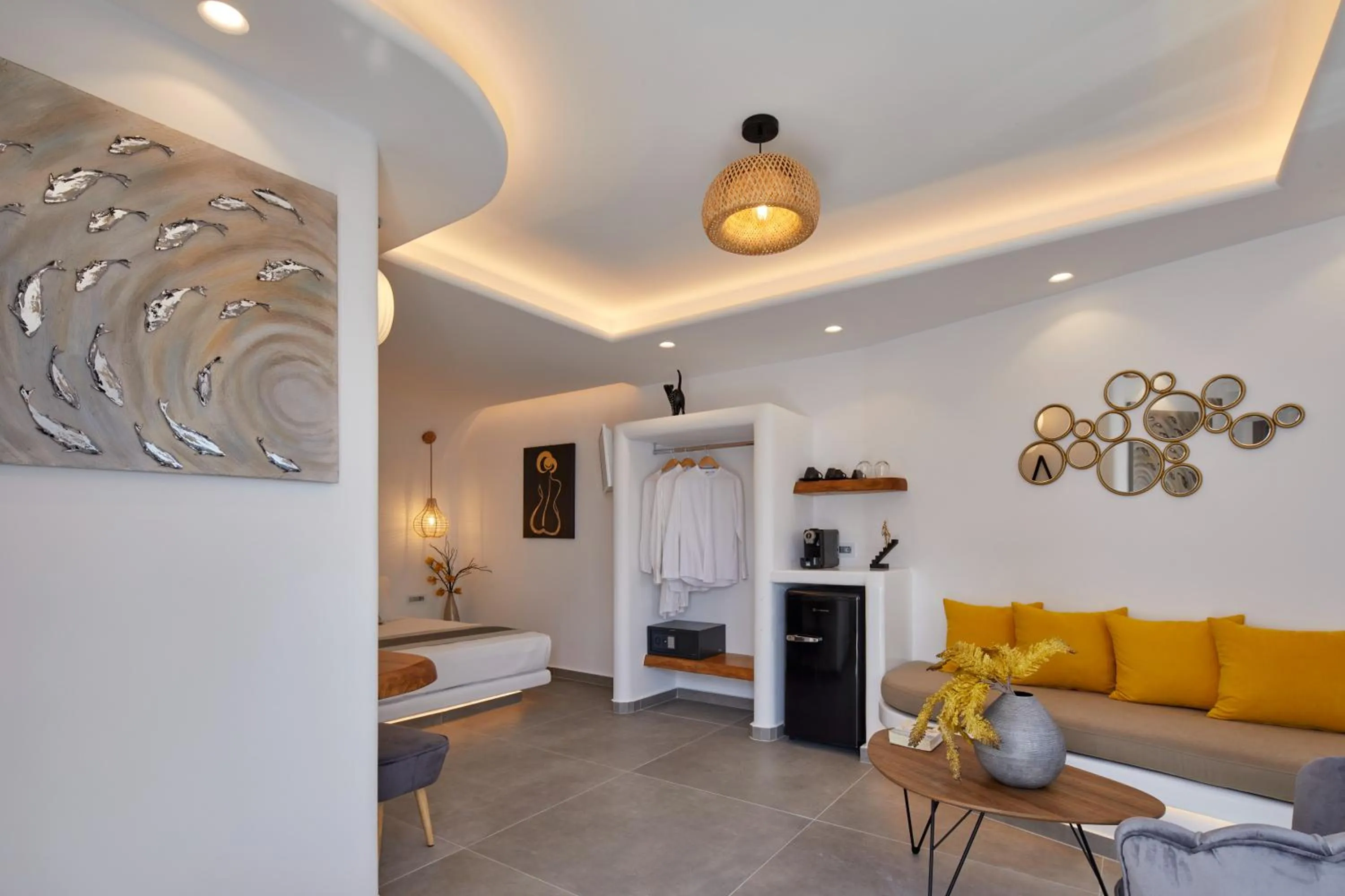 Bed in Allure Breeze Suites