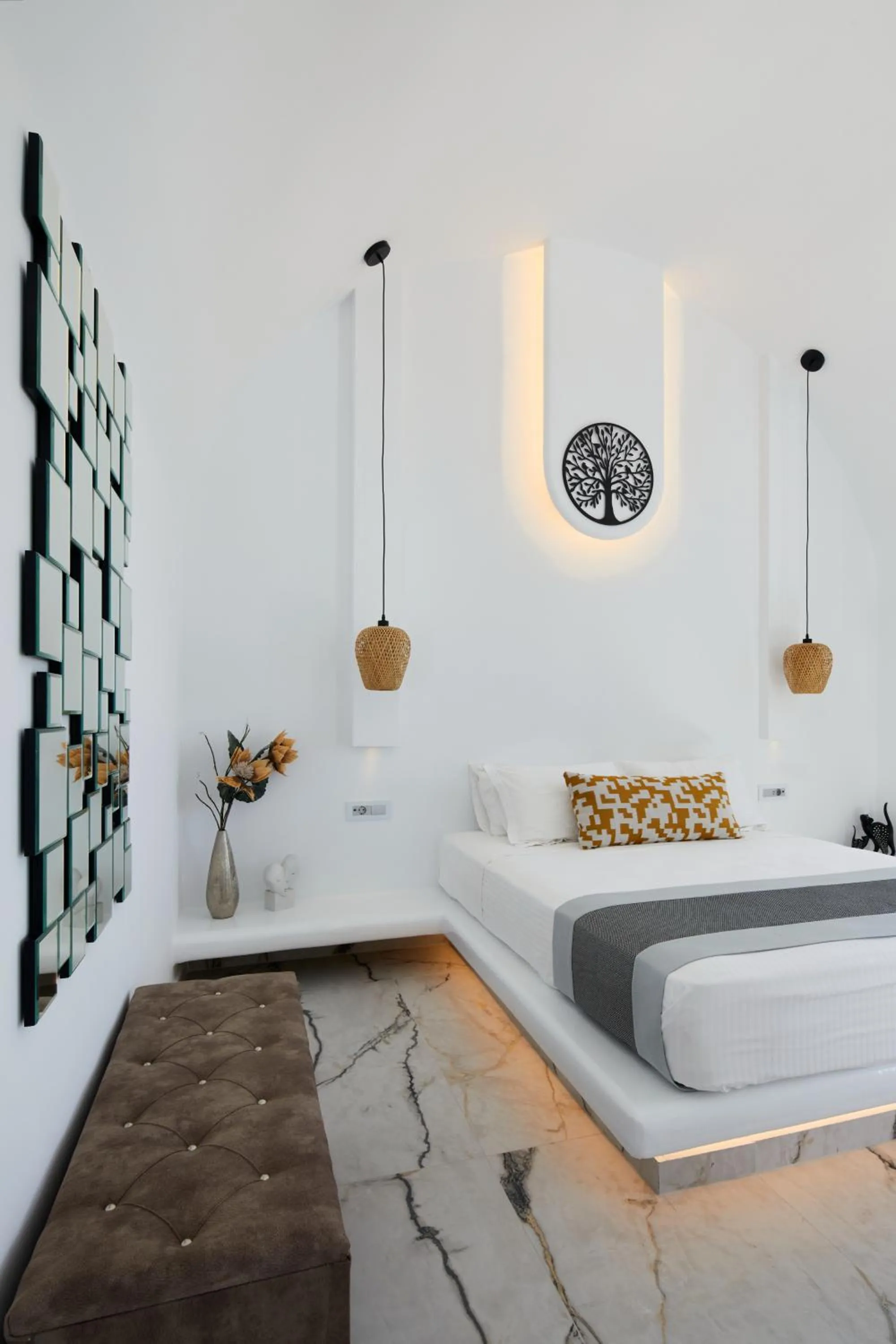 Bed in Allure Breeze Suites