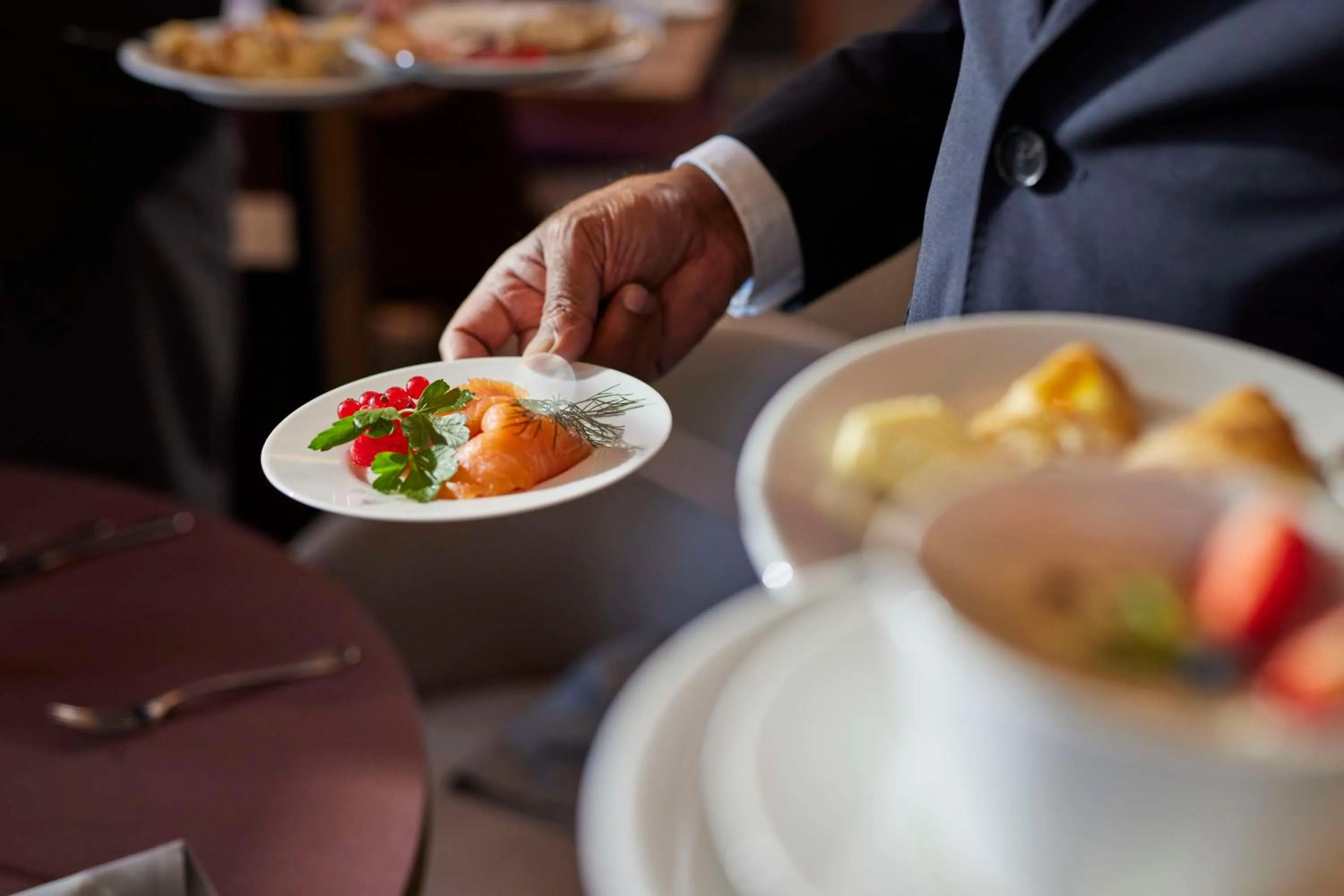 Breakfast in Best Western Premier Alsterkrug Hotel