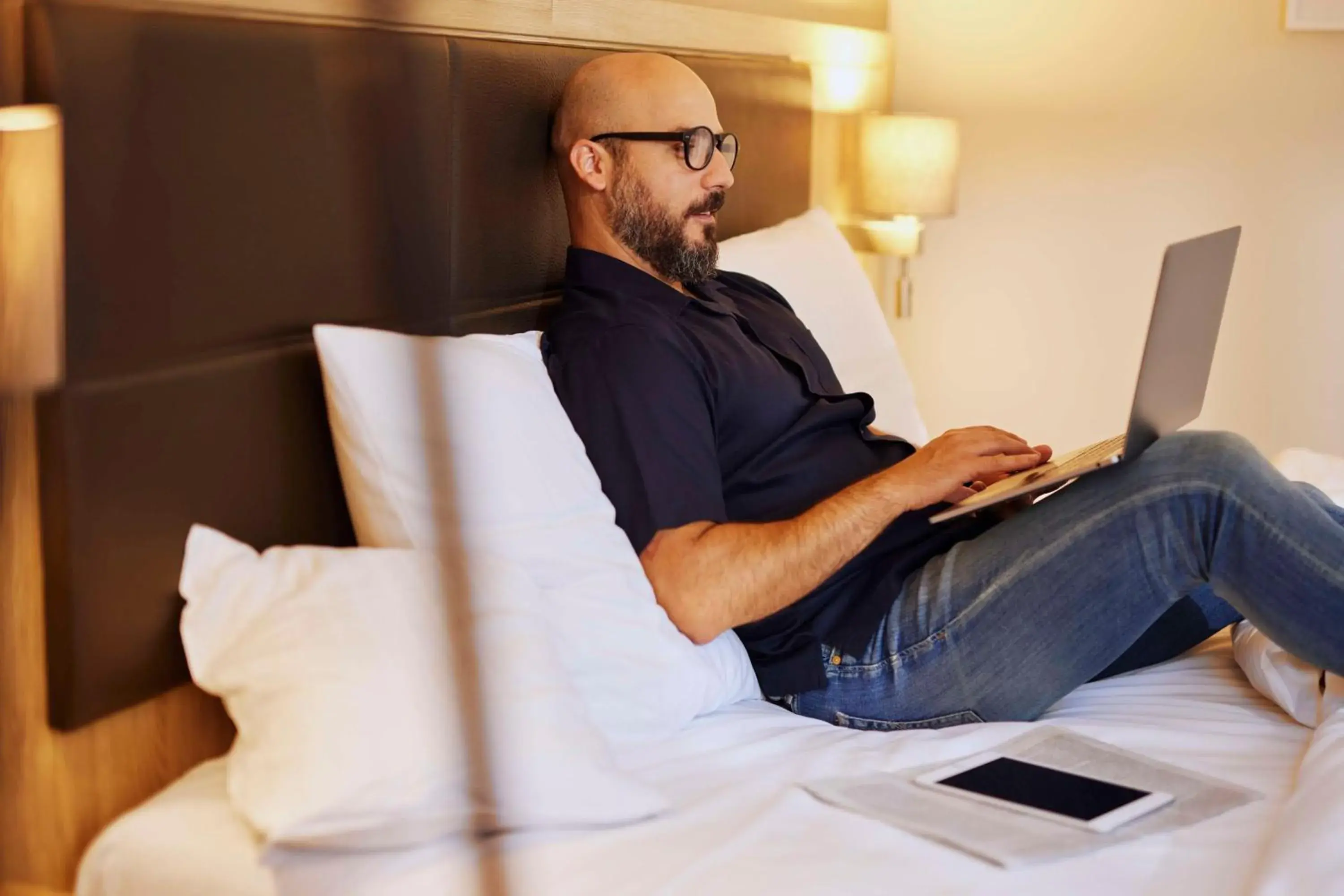 Bedroom in Best Western Premier Alsterkrug Hotel Bedroom in Best Western Premier Alsterkrug Hotel
