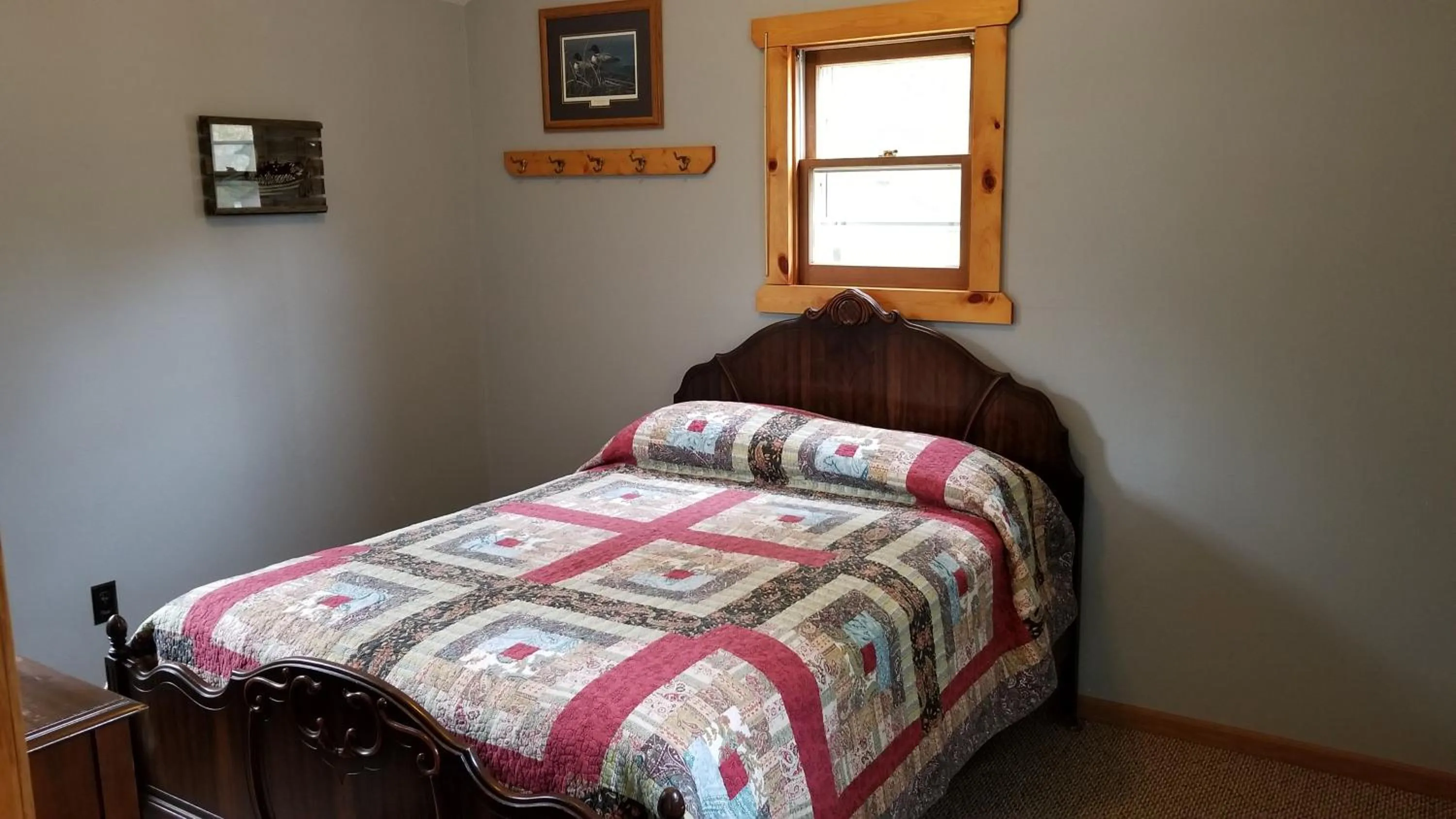 Bed in Riverside Resort