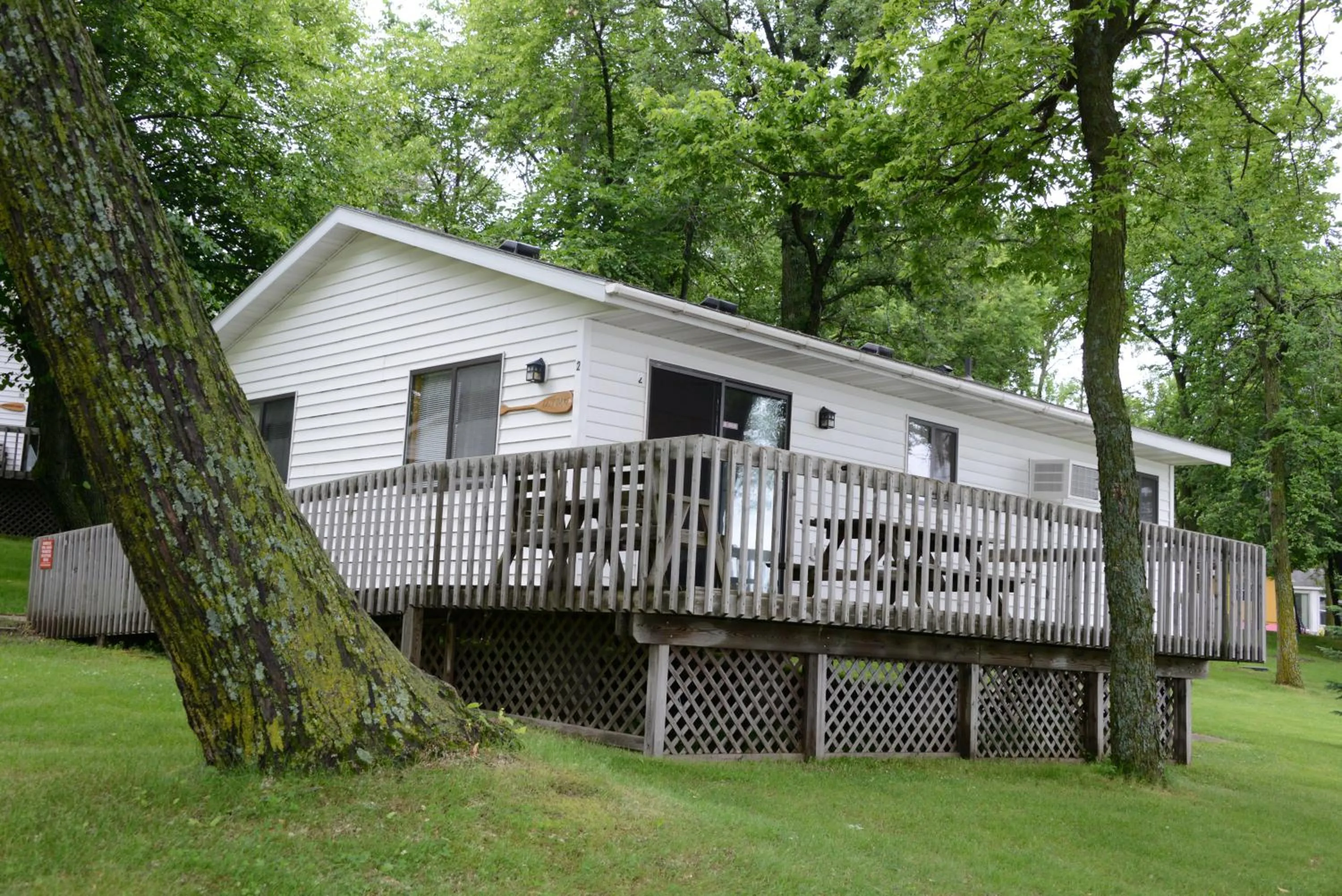 Patio in Riverside Resort