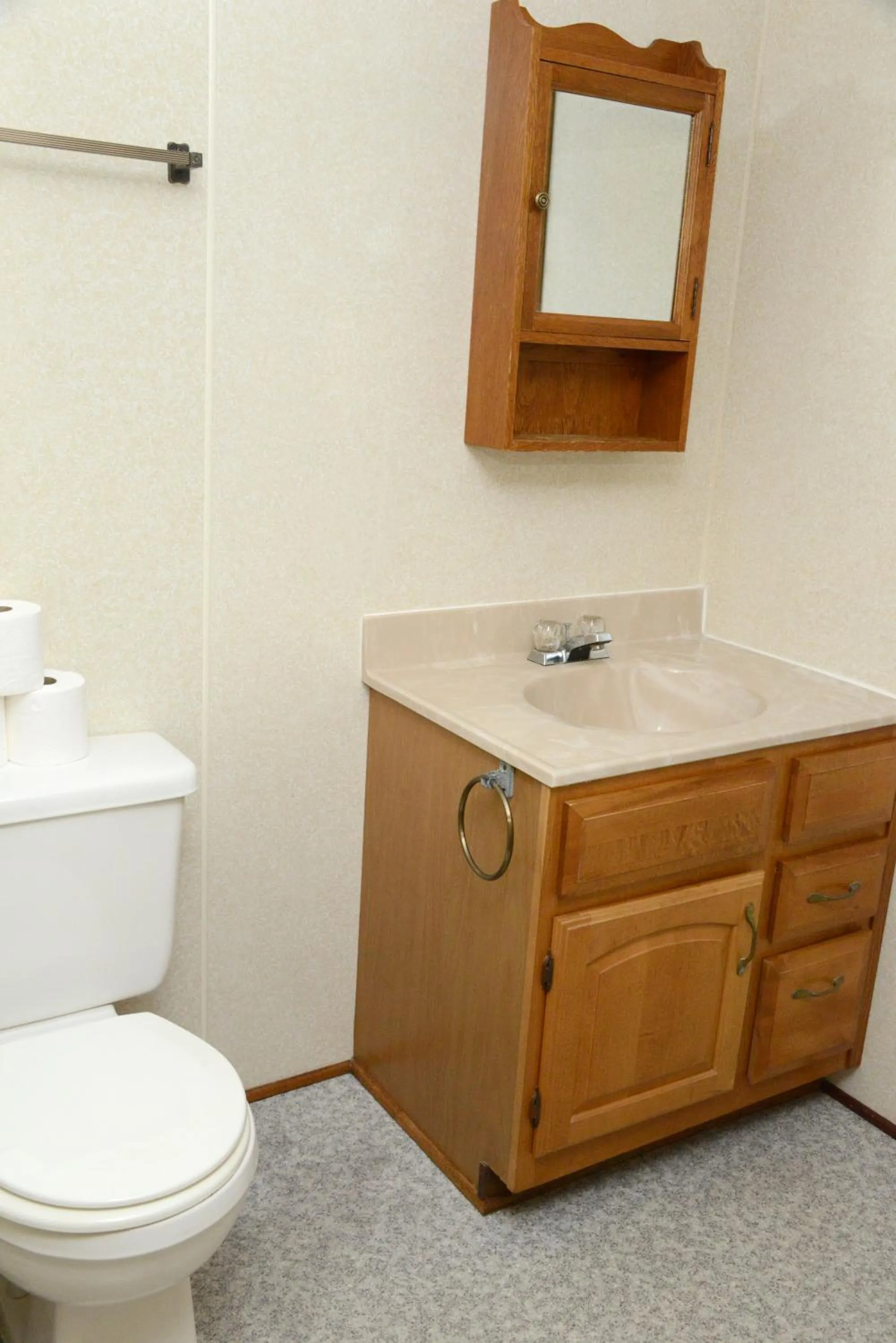 Toilet in Riverside Resort