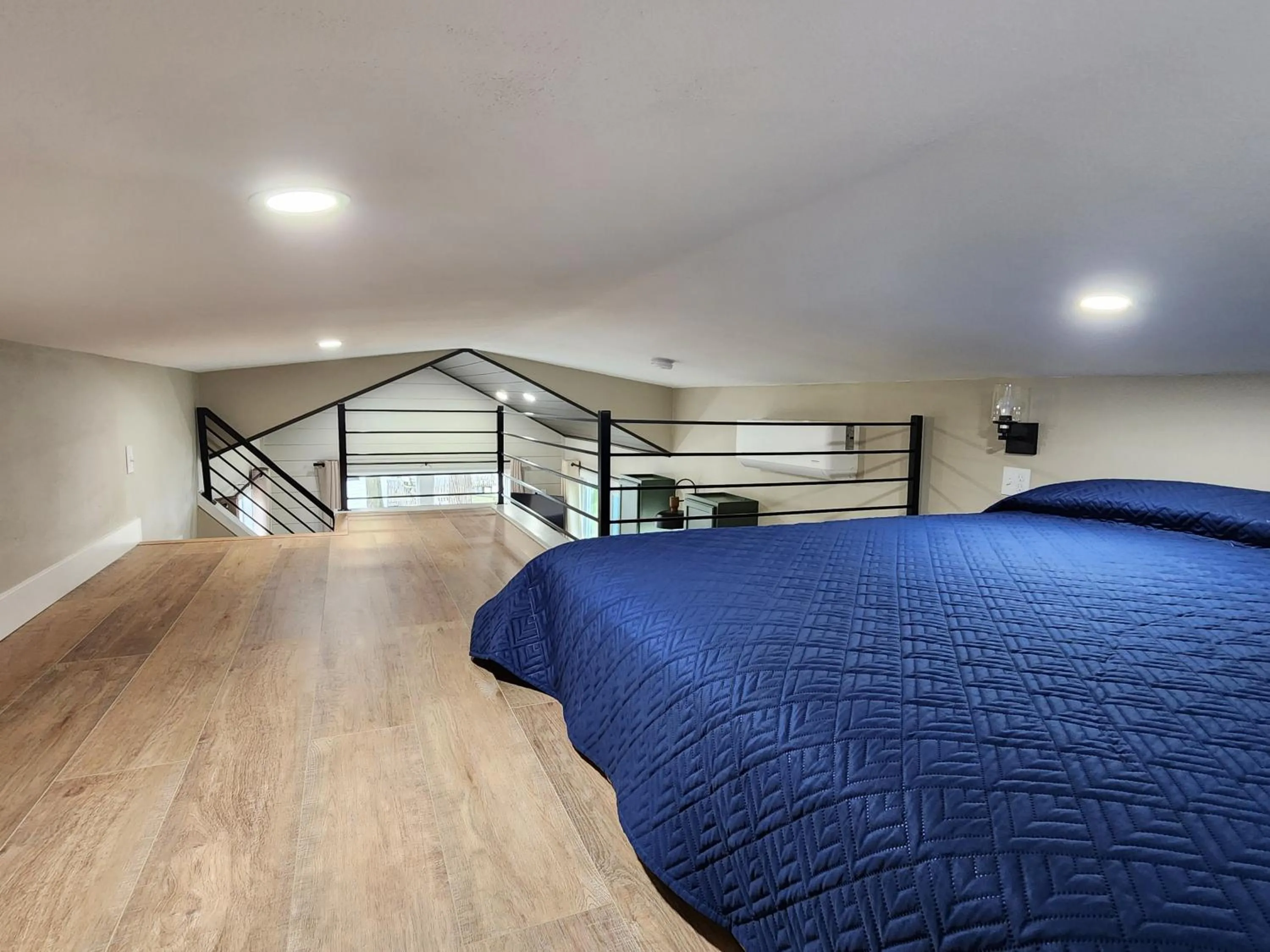 Bed in Riverside Resort