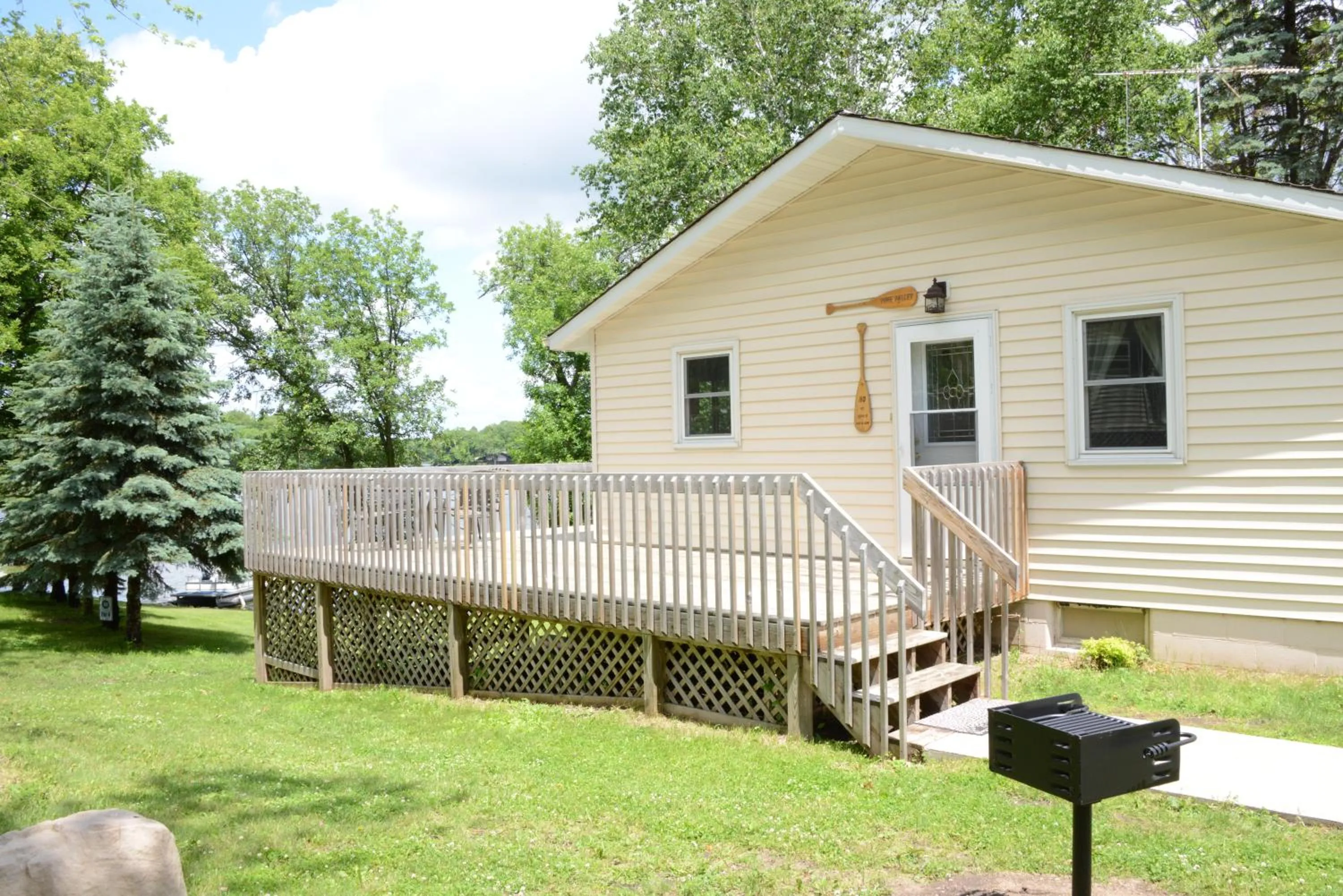 Patio in Riverside Resort