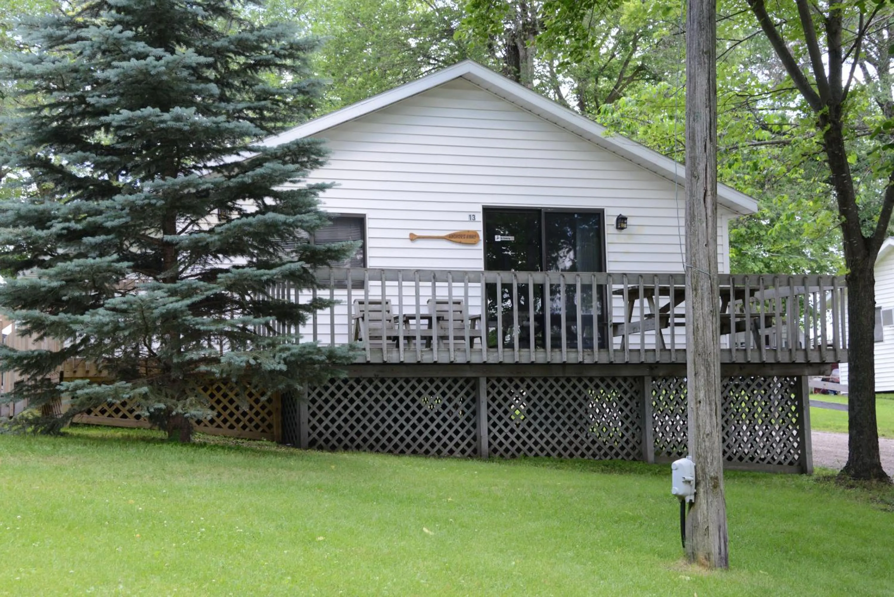 Facade/entrance in Riverside Resort
