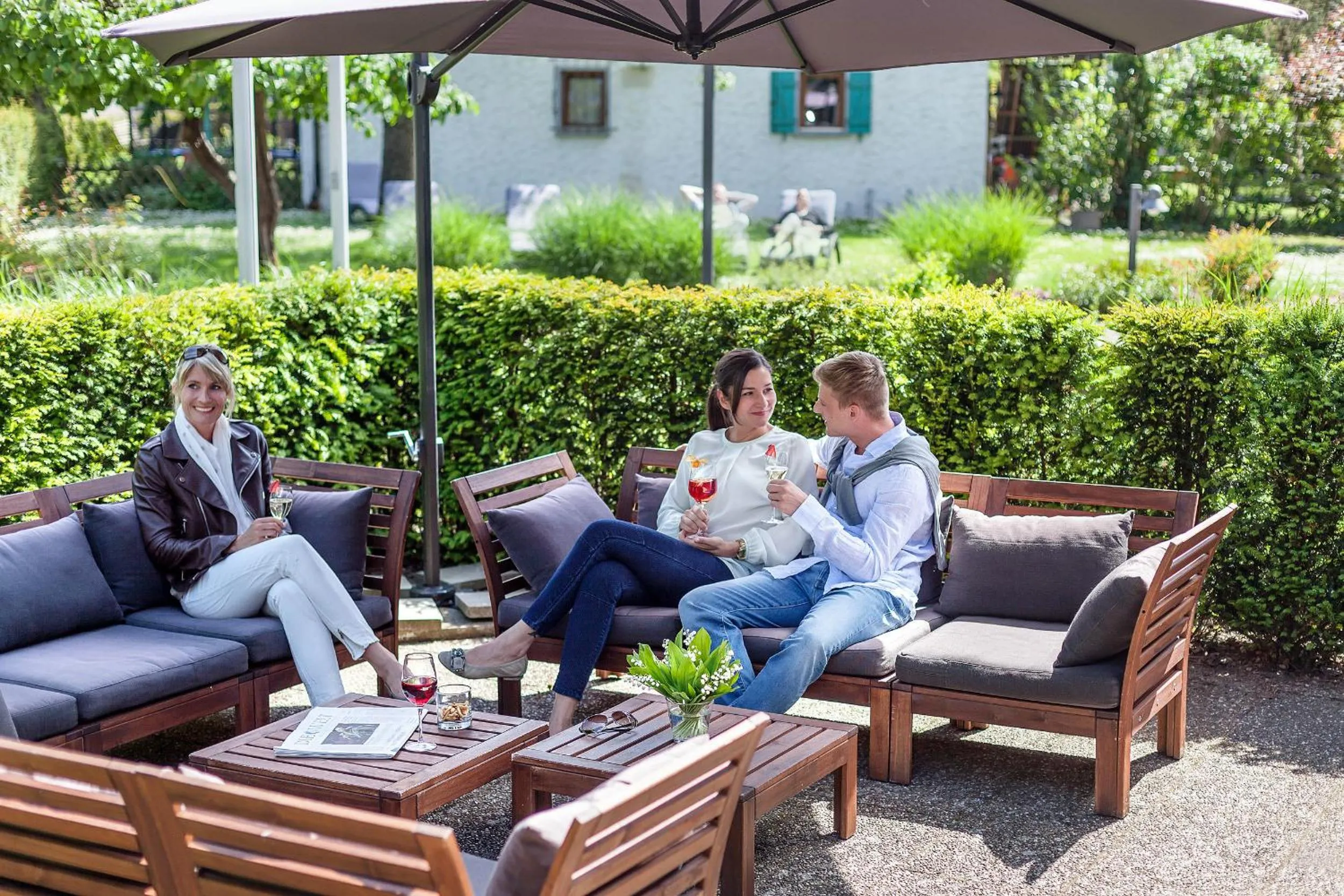 Area and facilities in Ganter Hotel & Restaurant Mohren