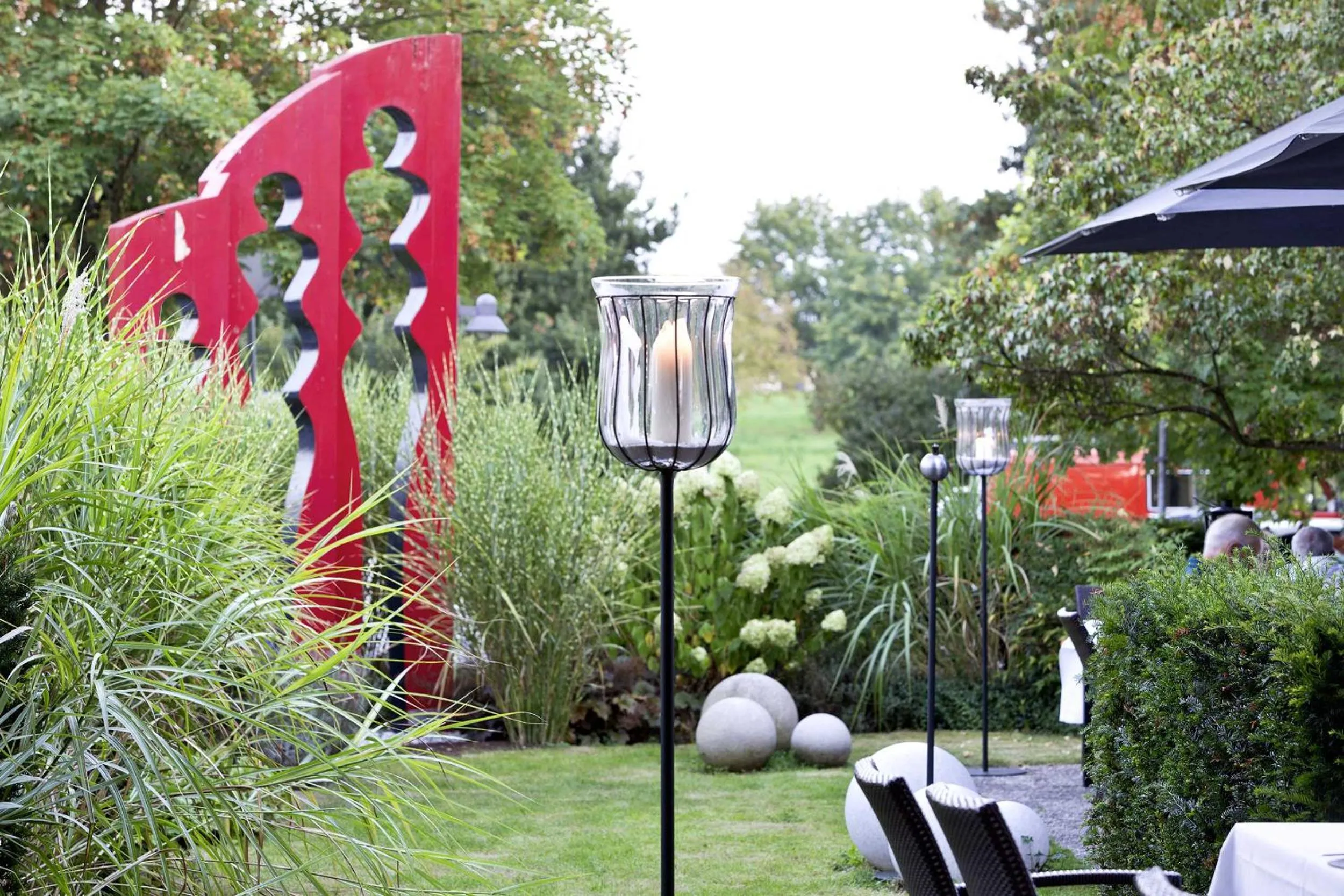 Garden in Ganter Hotel & Restaurant Mohren