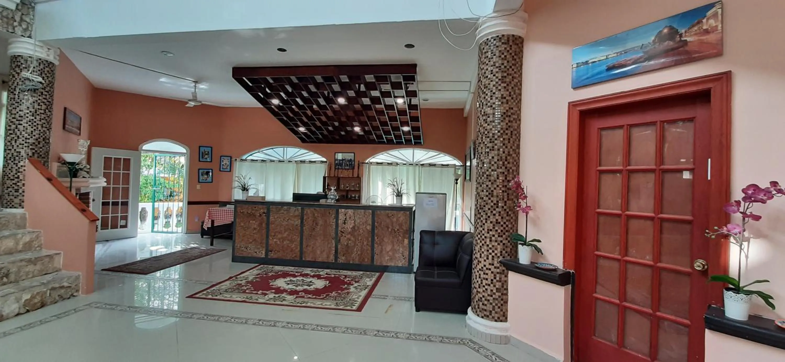 Lobby or reception in Mansion Giahn Bed & Breakfast