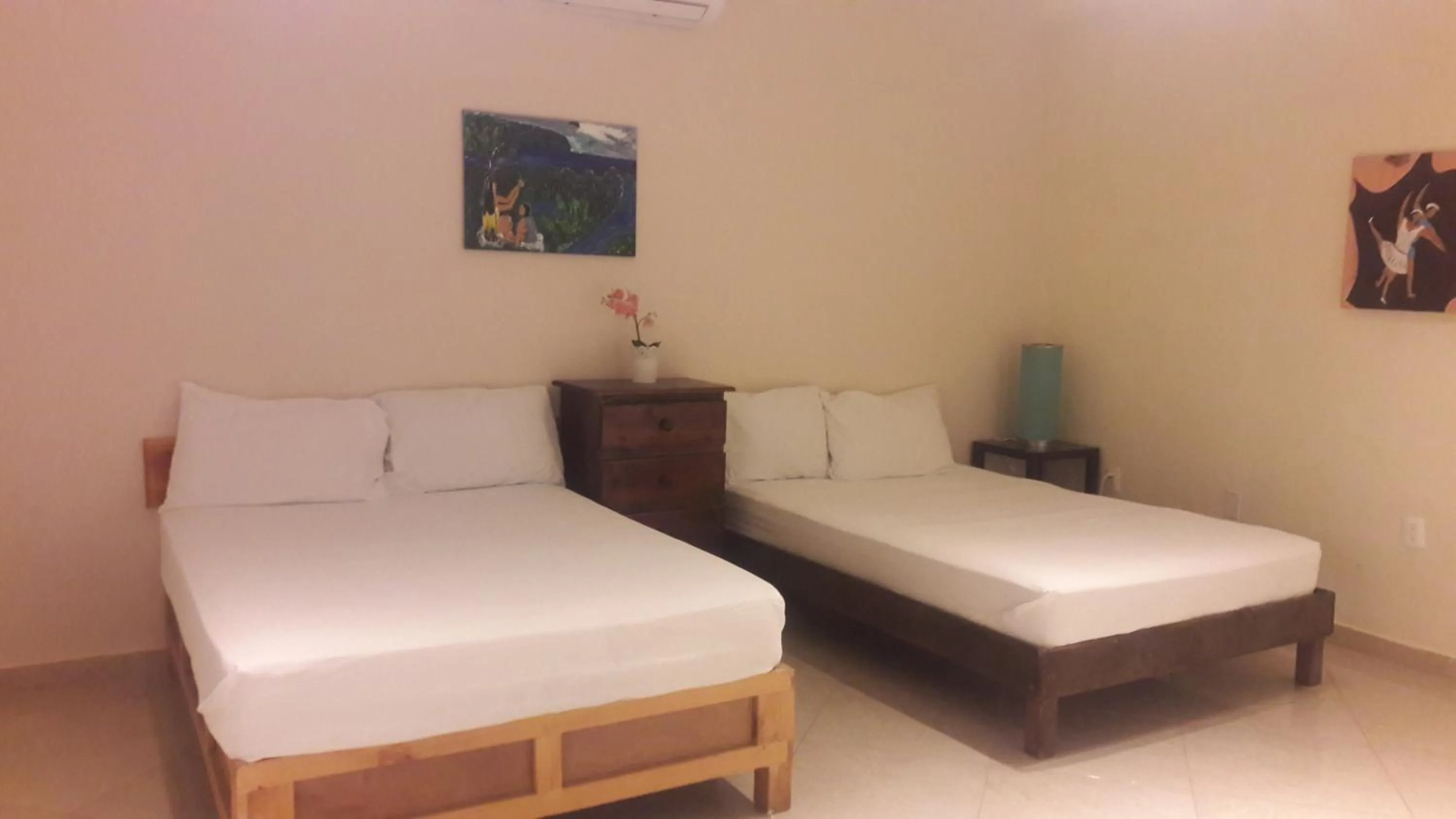 Bed in Mansion Giahn Bed & Breakfast