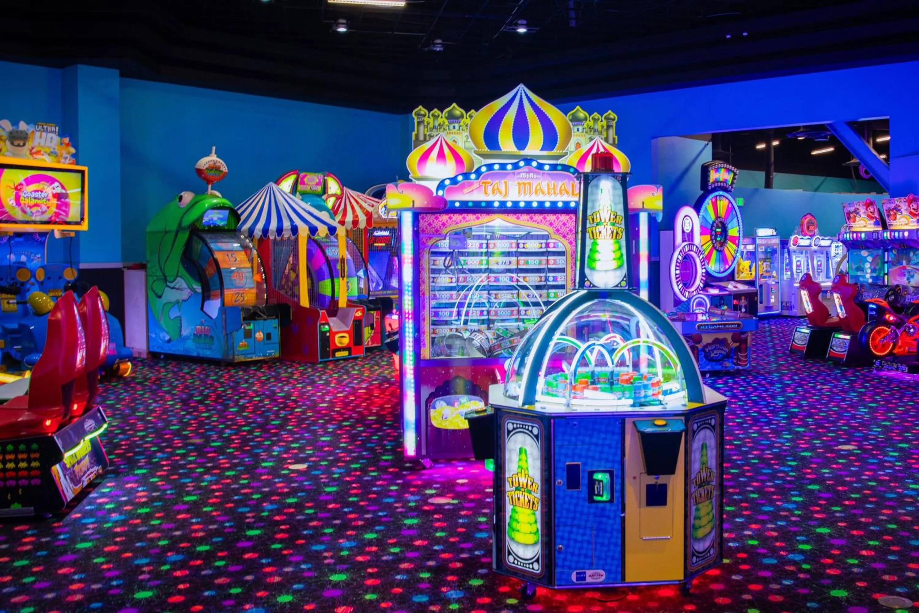 Game Room in The Hotel at Black Oak Casino Resort