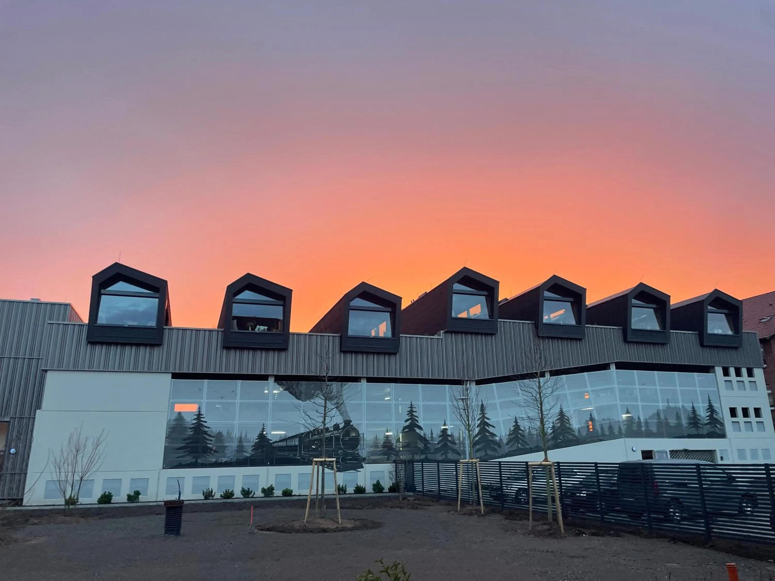 Sunrise in Nordhäuser Fürstenhof & TinySky-Resort