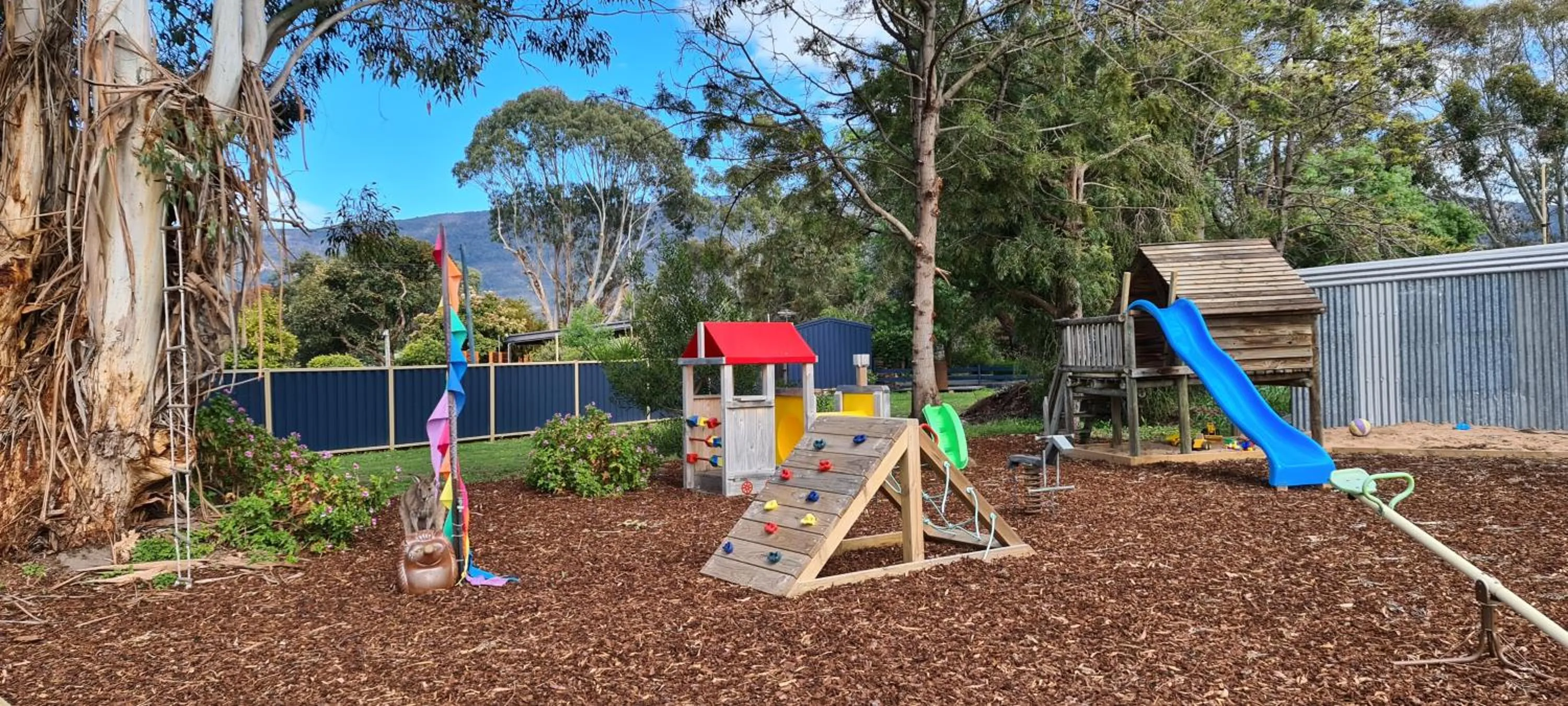 Children play ground in Halls Haven Holiday Units