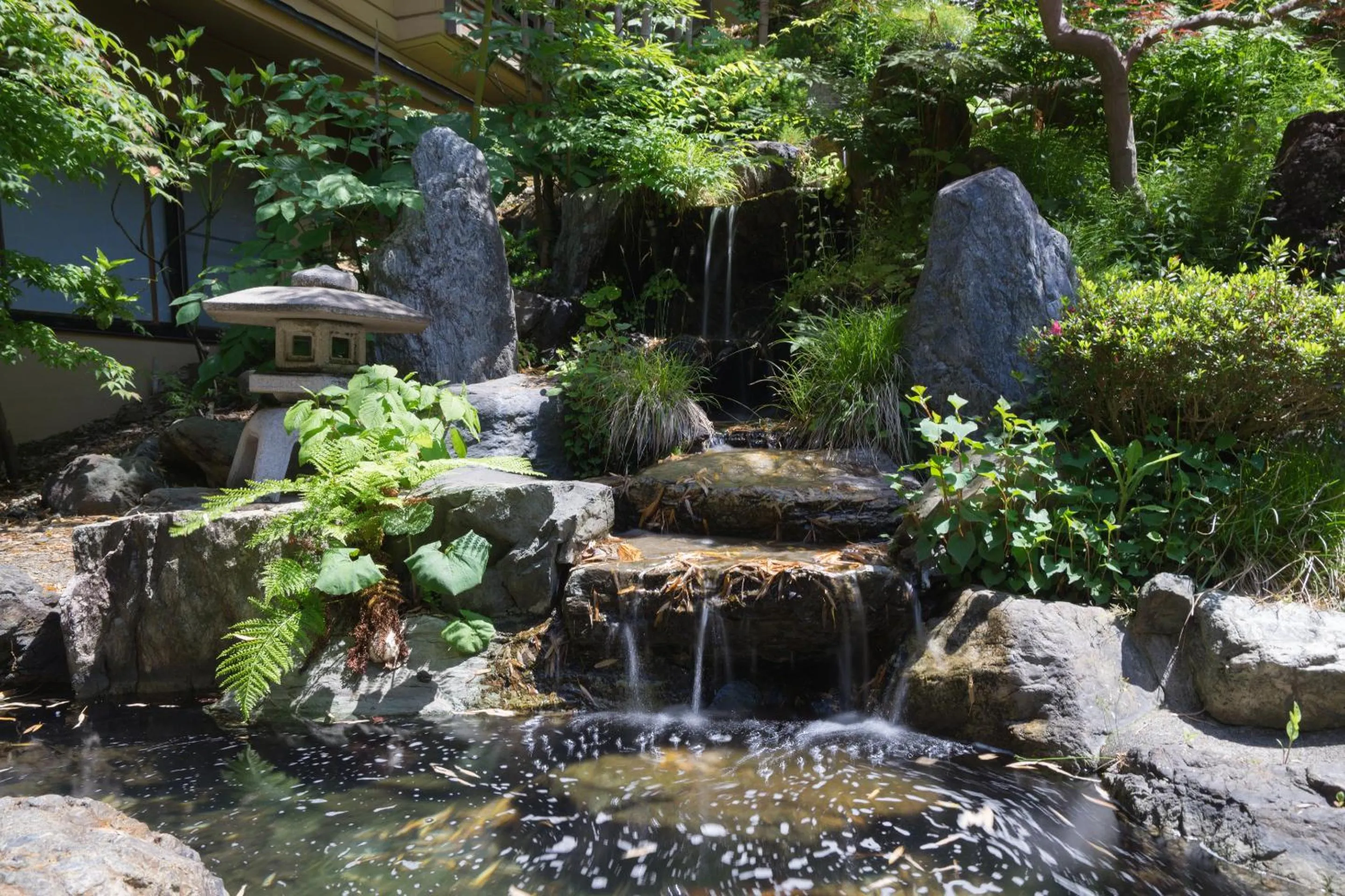 Garden view in Shikitei Morioka TsunagiOnsen