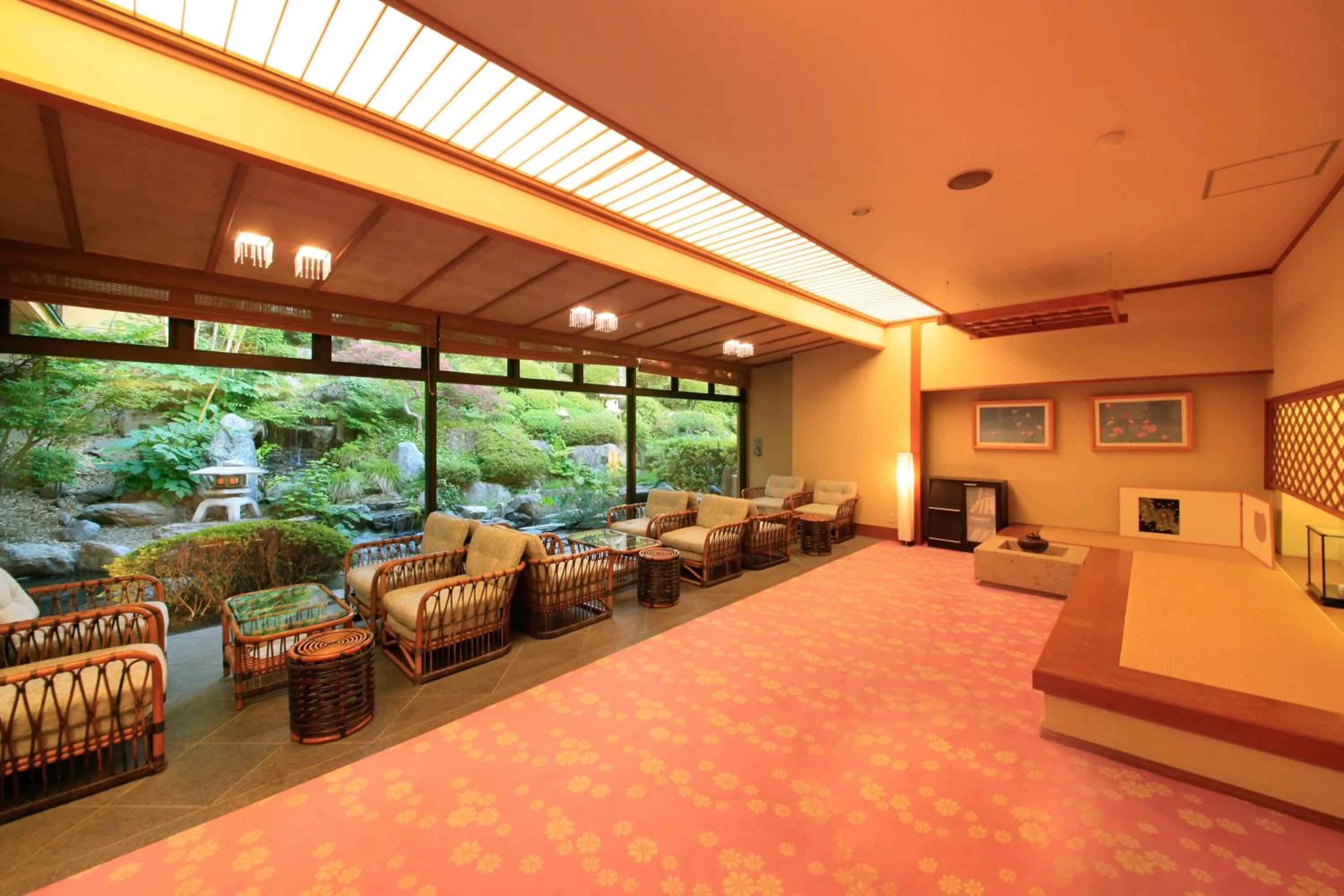 Lobby or reception in Shikitei Morioka TsunagiOnsen