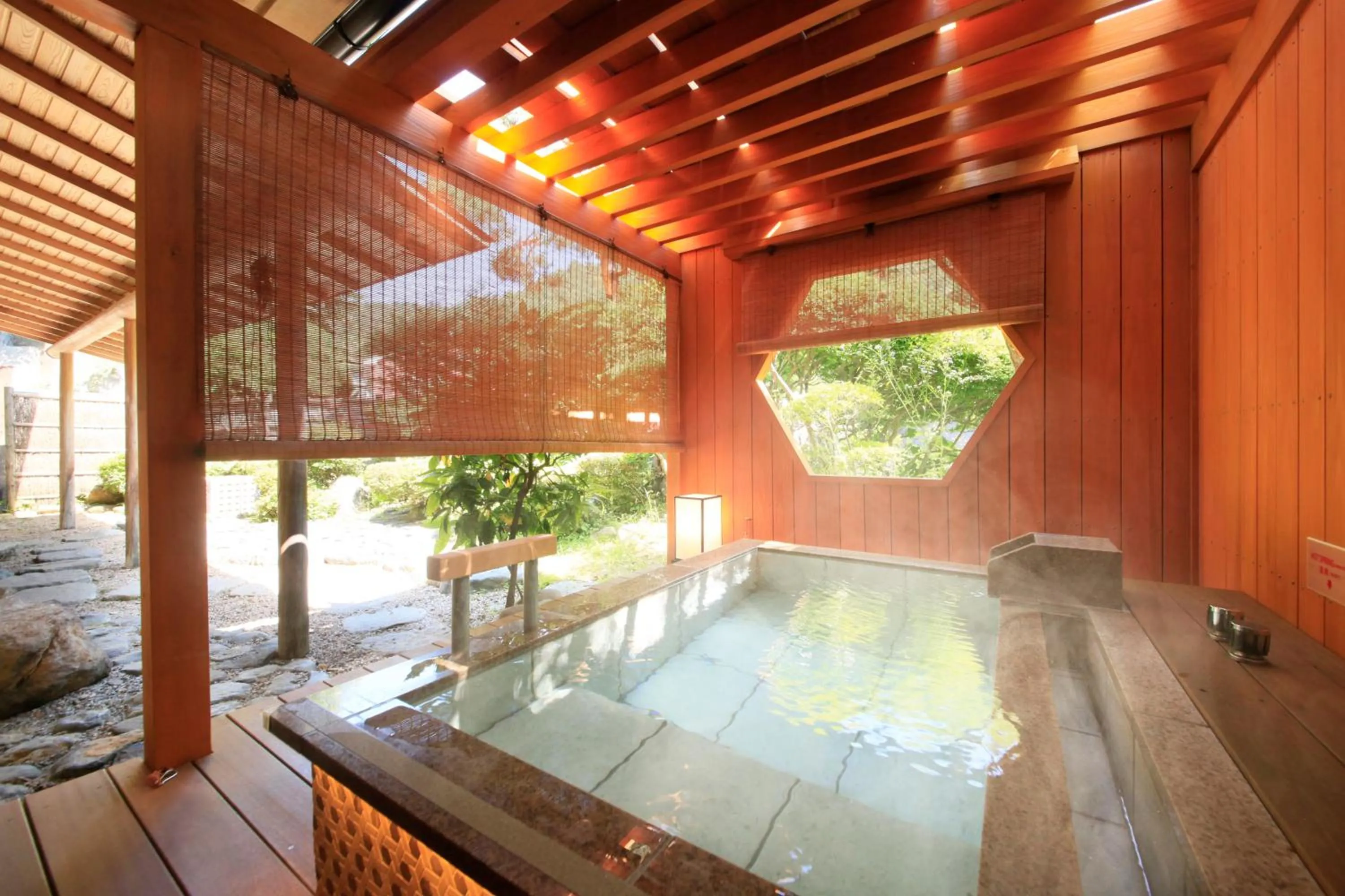 Open Air Bath in Shikitei Morioka TsunagiOnsen