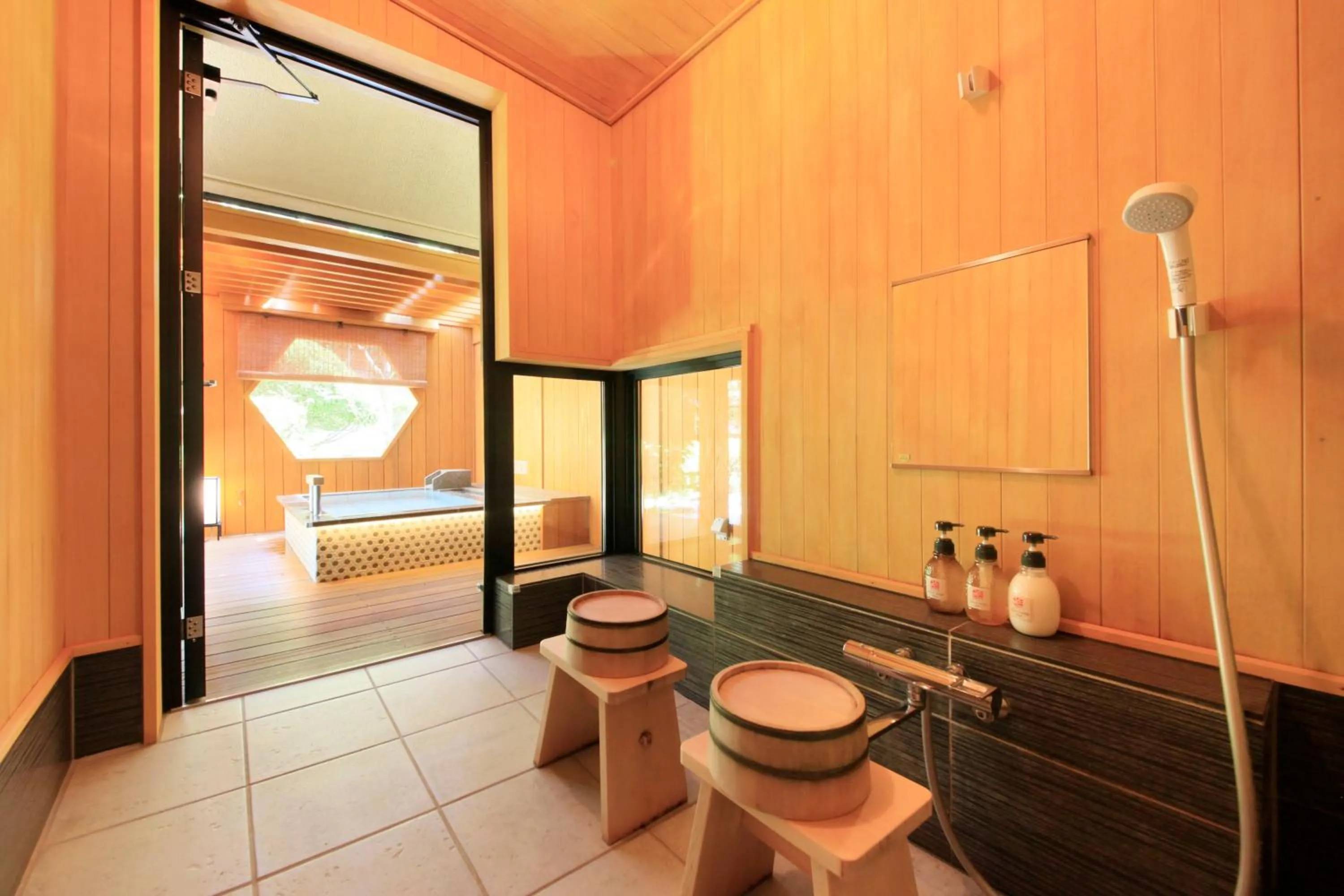Open Air Bath in Shikitei Morioka TsunagiOnsen
